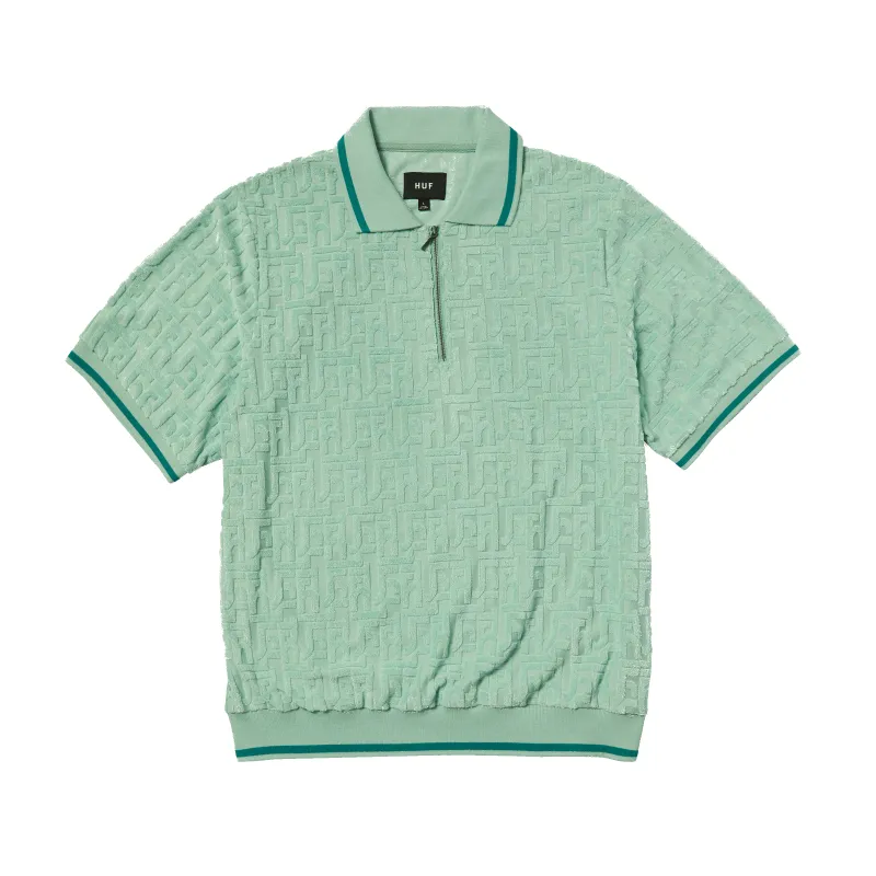 Tether Jacquard Terry Top sold by HUF