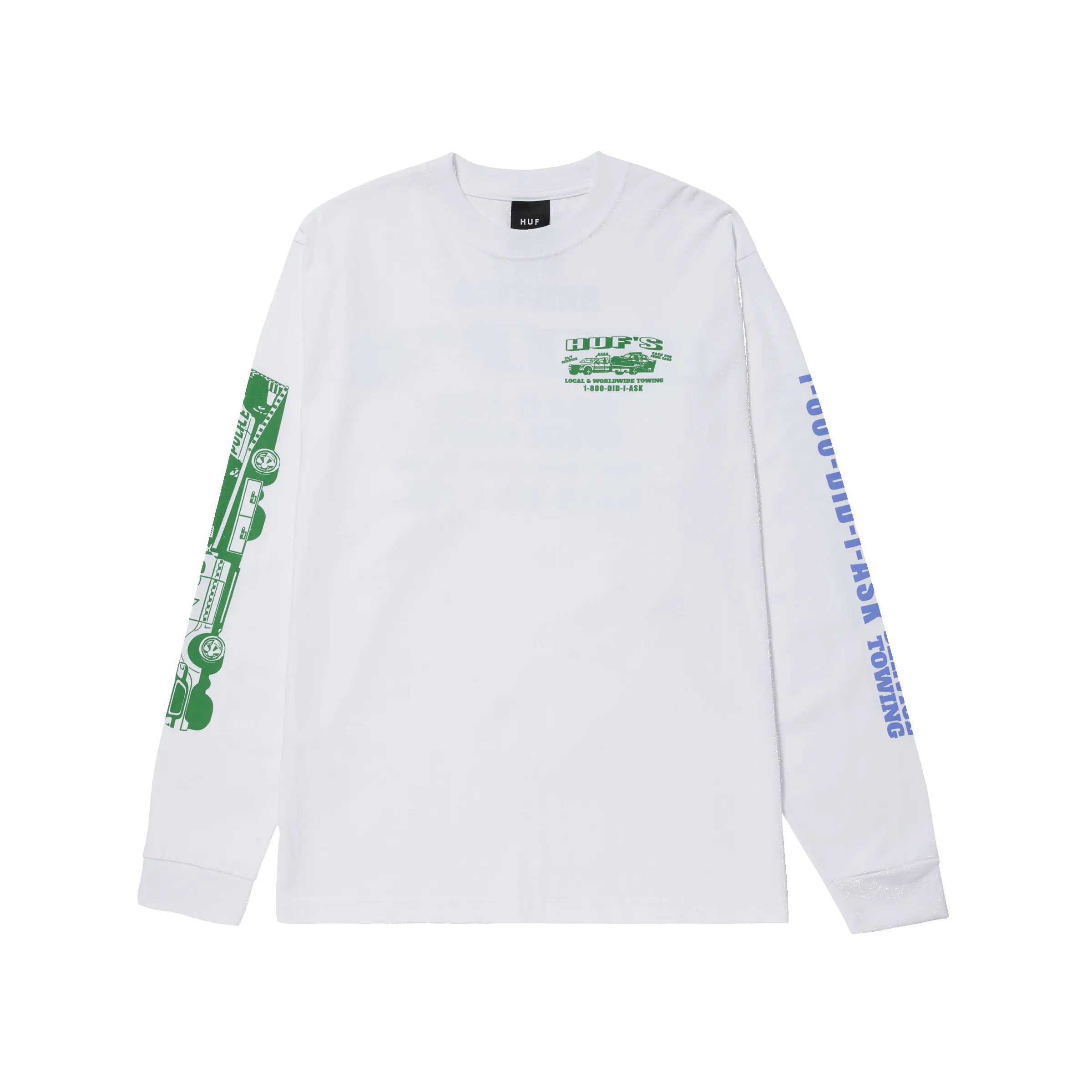 Worldwide Towing Long Sleeve T-Shirt sold by HUF product image thumbnail 3