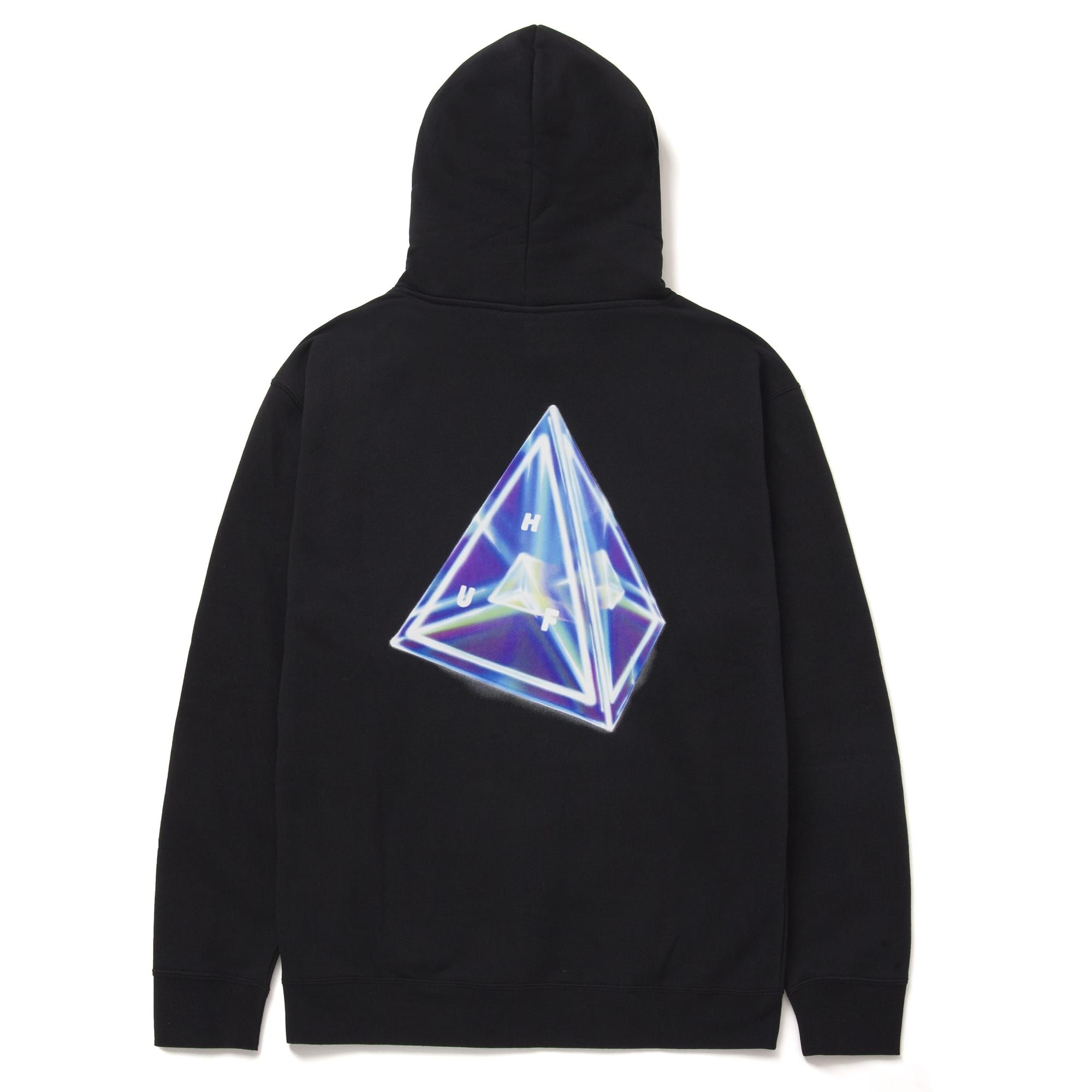 Tesseract Triple Triangle Pullover Hoodie sold by HUF product image thumbnail 4