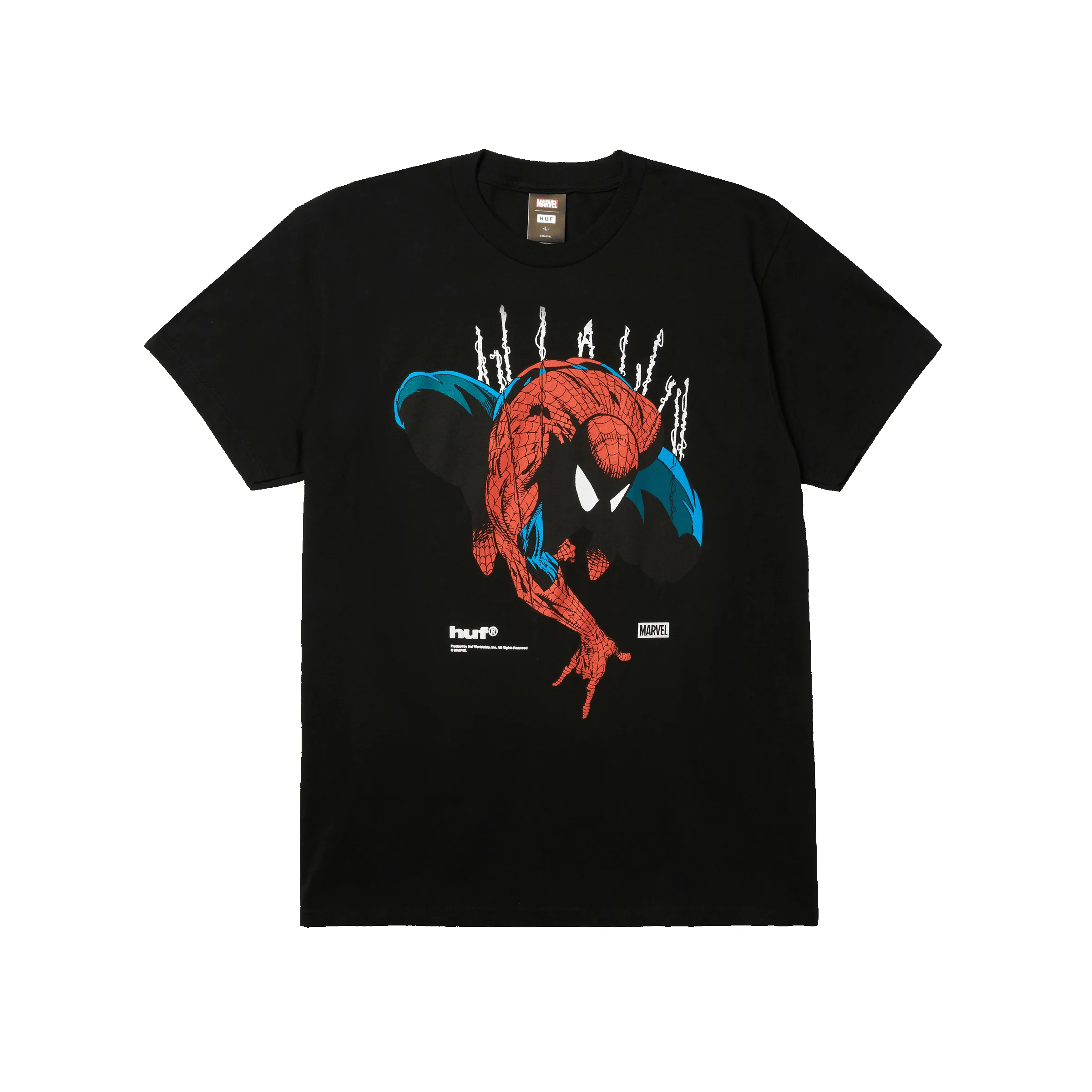 HUF x Marvel Spider-Man Perceptions T-Shirt sold by HUF