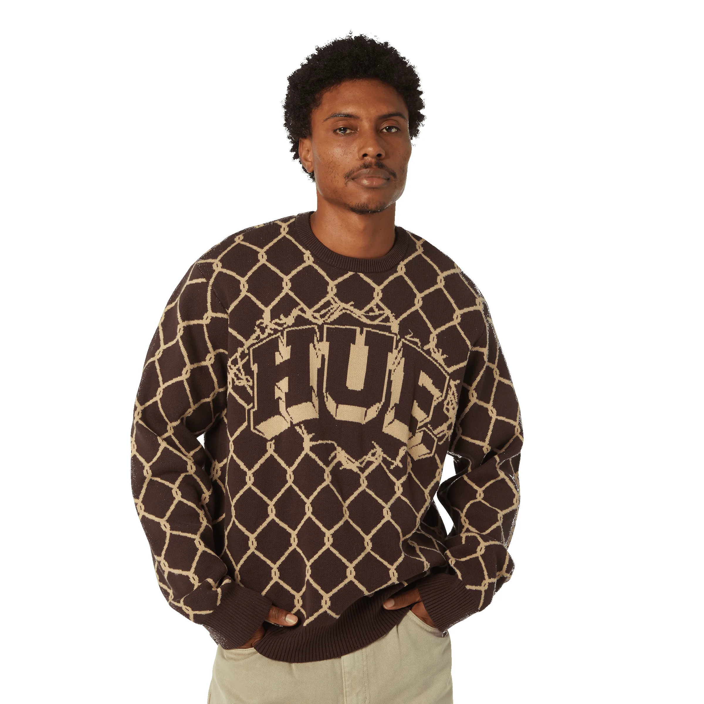 Breakthrough Crewneck Sweater sold by HUF product image thumbnail 5