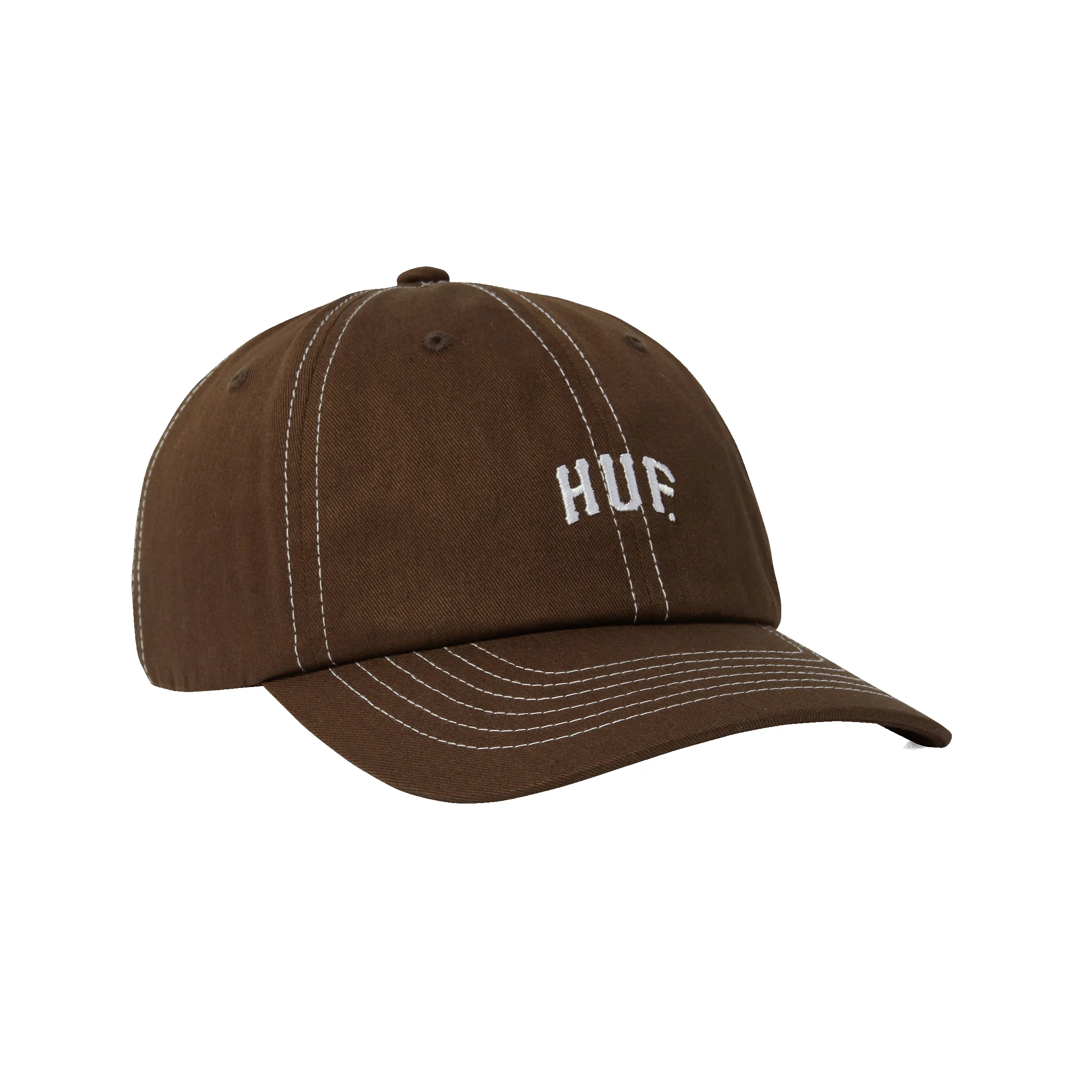 Arch Logo 6-Panel Curved Visor Hat sold by HUF