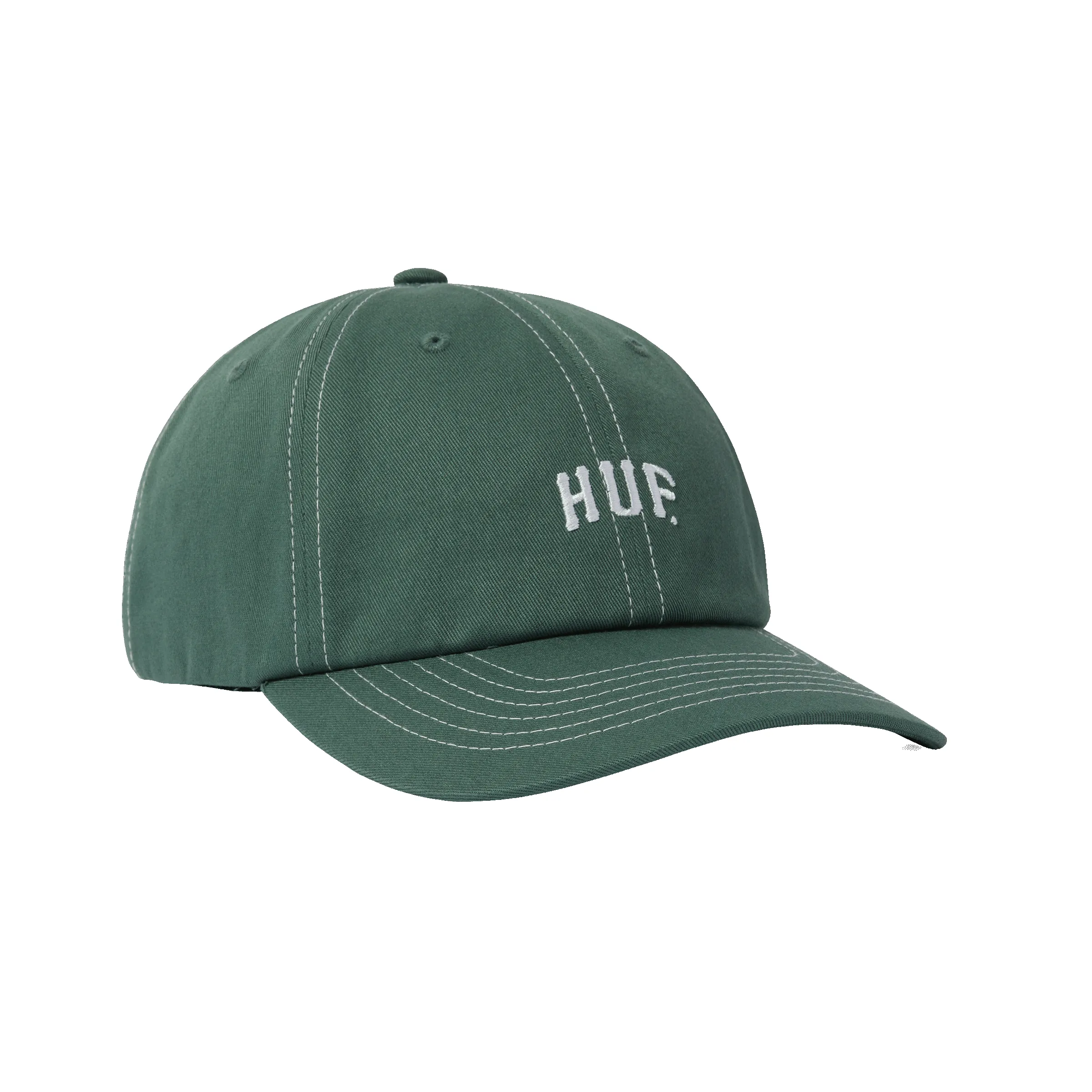 Arch Logo 6-Panel Curved Visor Hat sold by HUF product image thumbnail 5