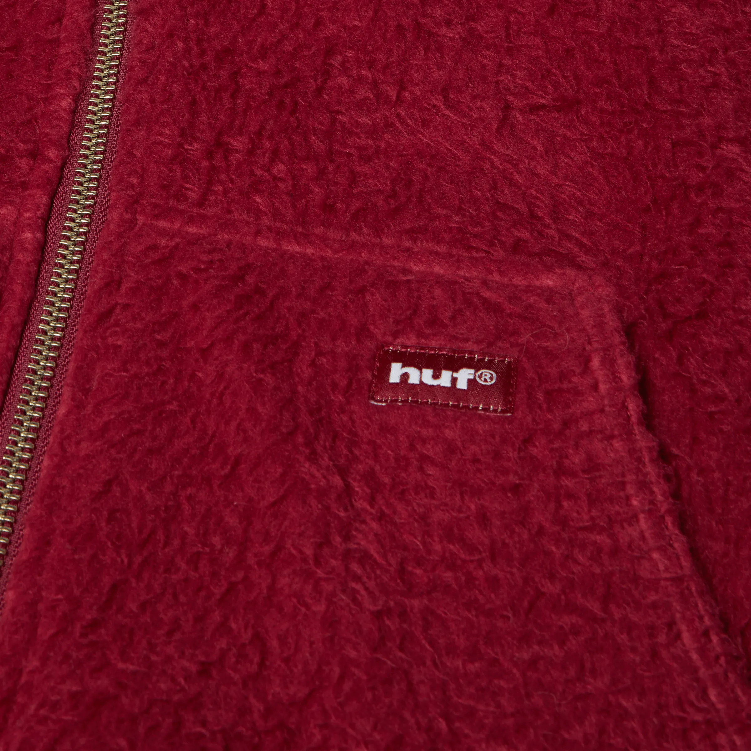 Corso Heavyweight Full-Zip Hoodie sold by HUF product image thumbnail 5