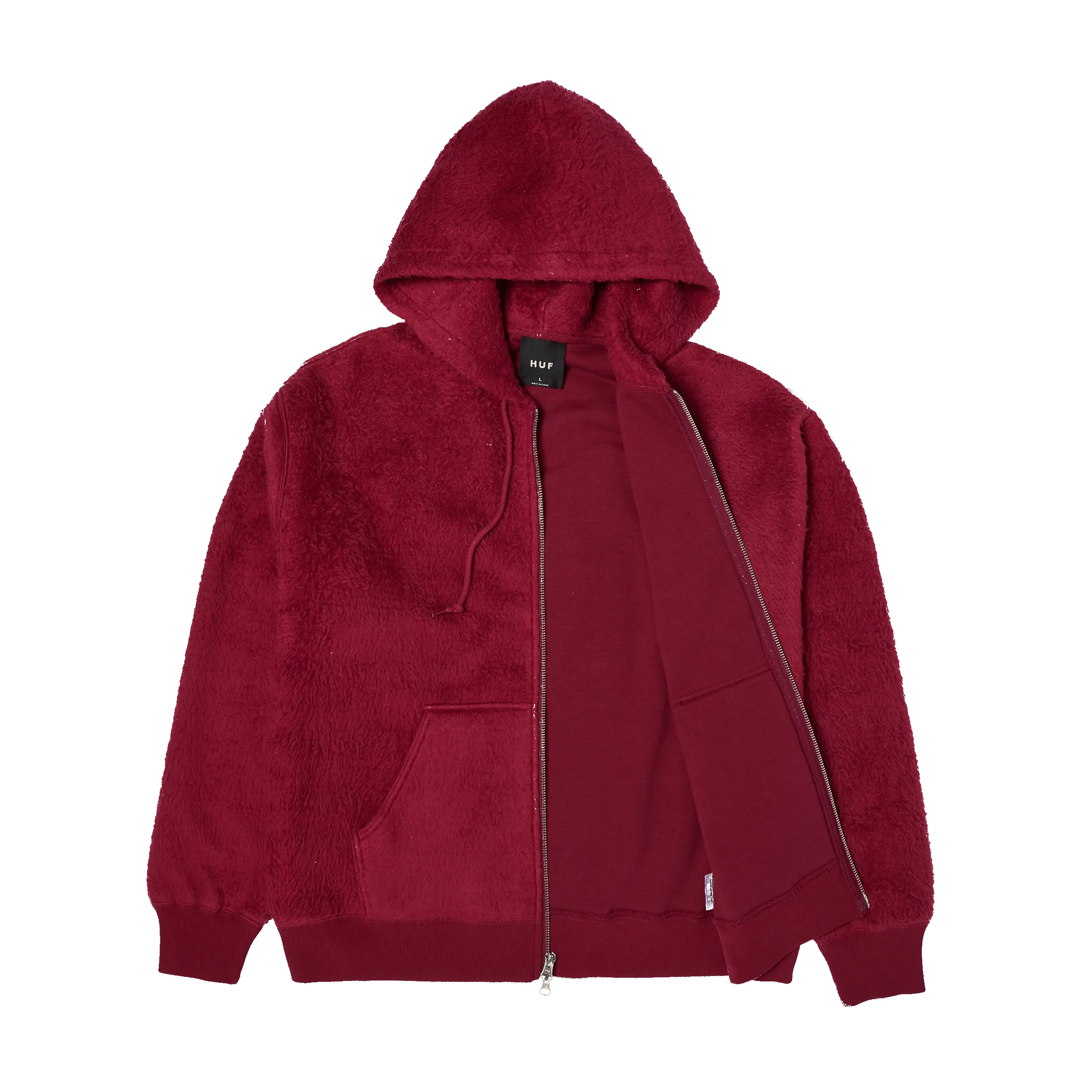 Corso Heavyweight Full-Zip Hoodie sold by HUF product image thumbnail 2