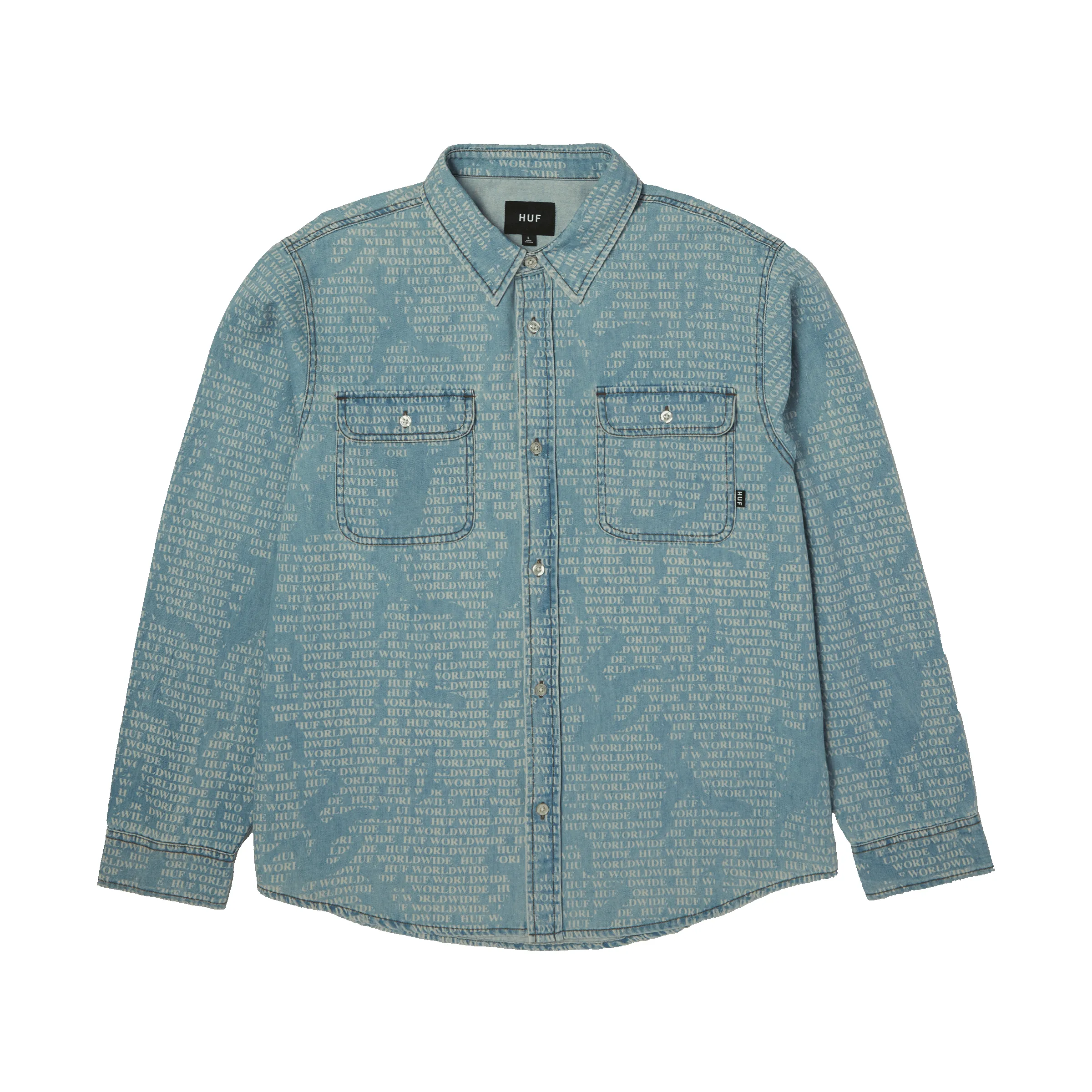Ceremony Denim Shirt sold by HUF