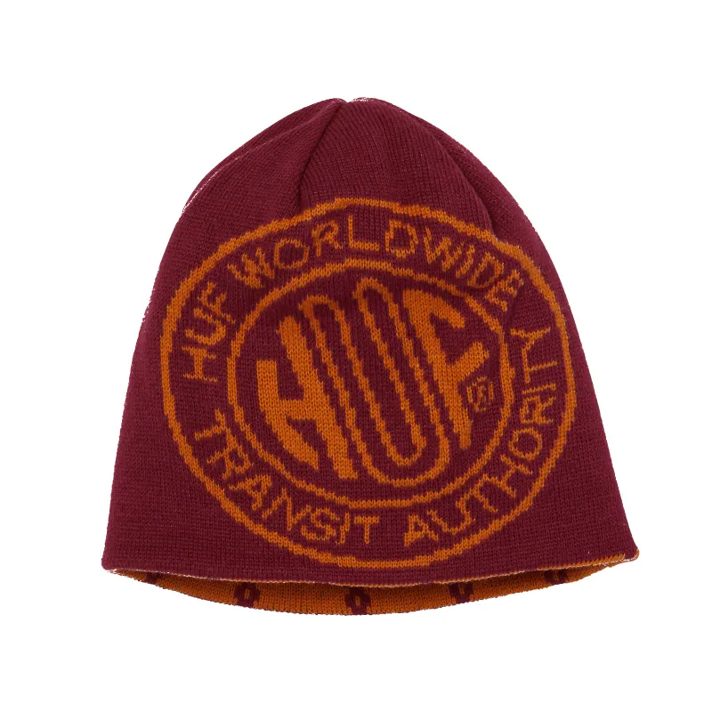 Token Reversible Skull Beanie sold by HUF