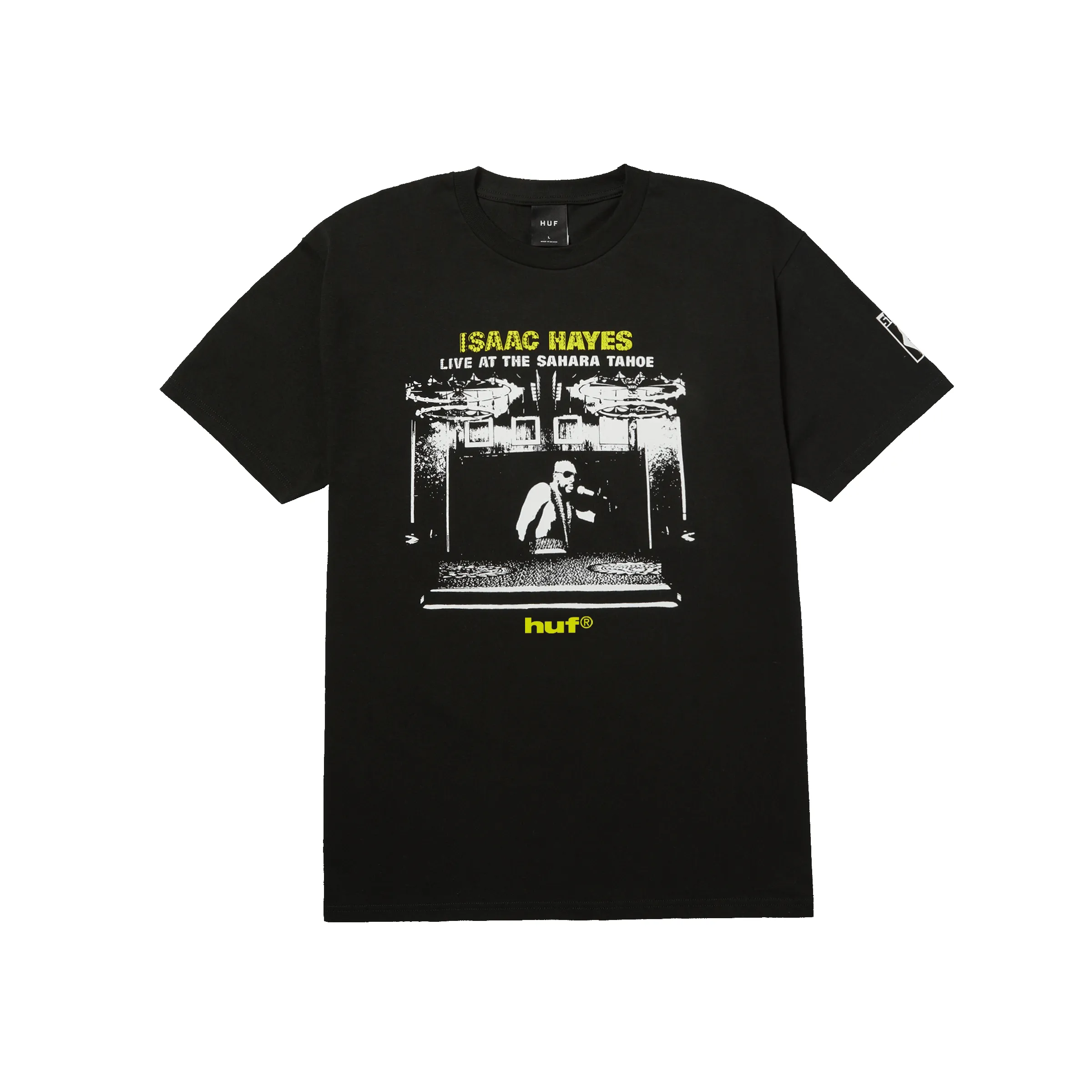 HUF x Isaac Hayes Tahoe Heavyweight T-Shirt sold by HUF