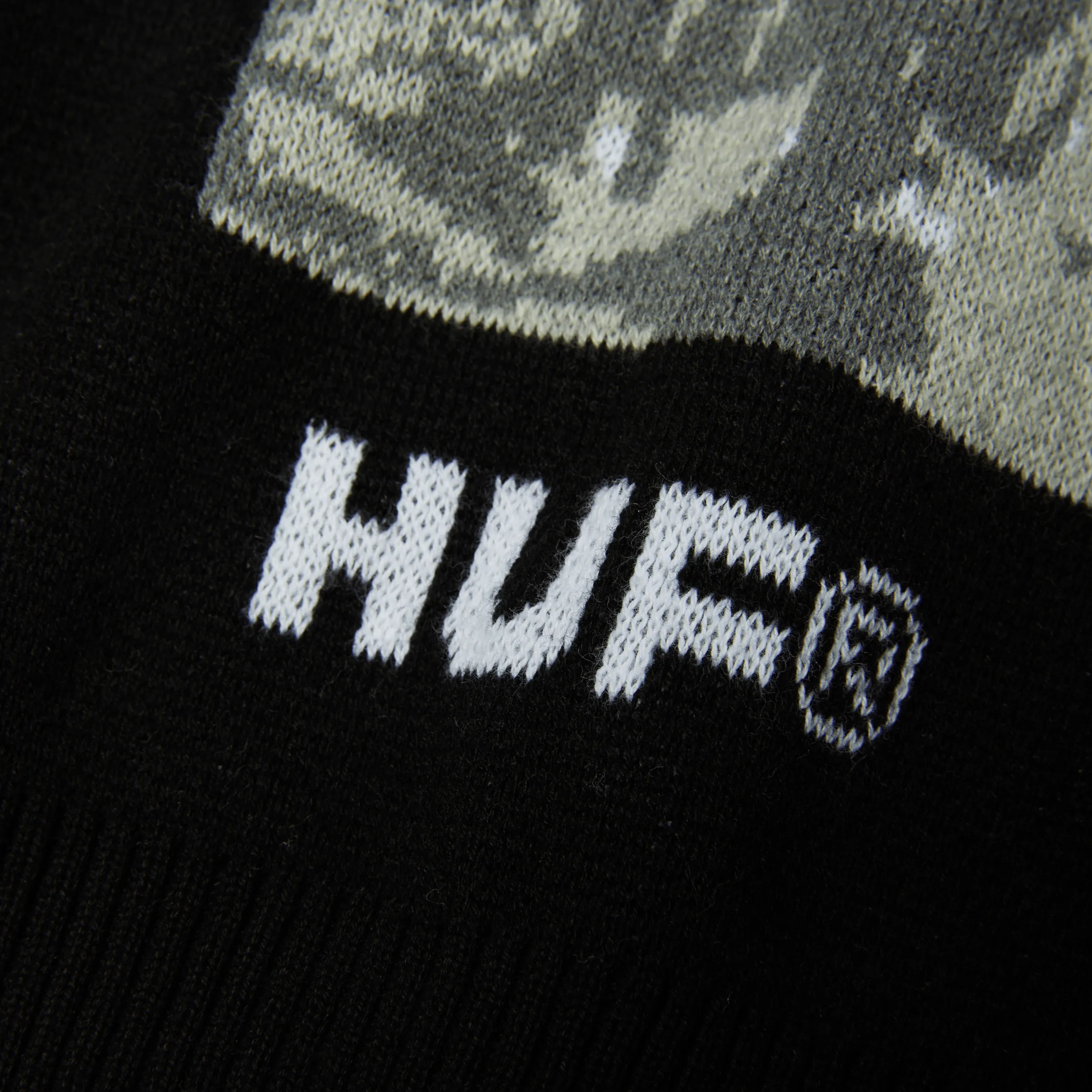 HUF x Isaac Hayes Black Moses Knit Sweater sold by HUF product image thumbnail 5