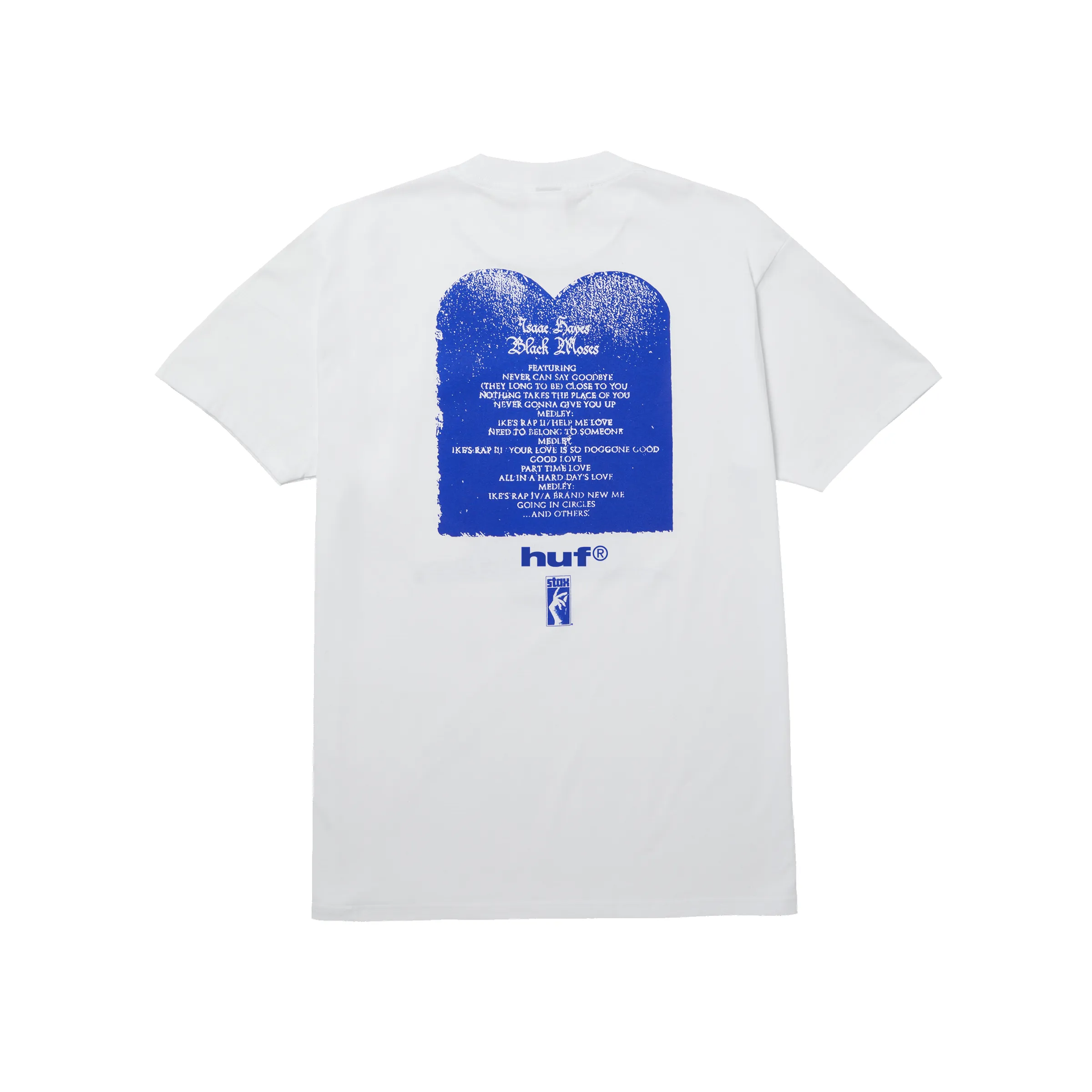 HUF x Isaac Hayes Black Moses Heavyweight T-Shirt sold by HUF product image thumbnail 2