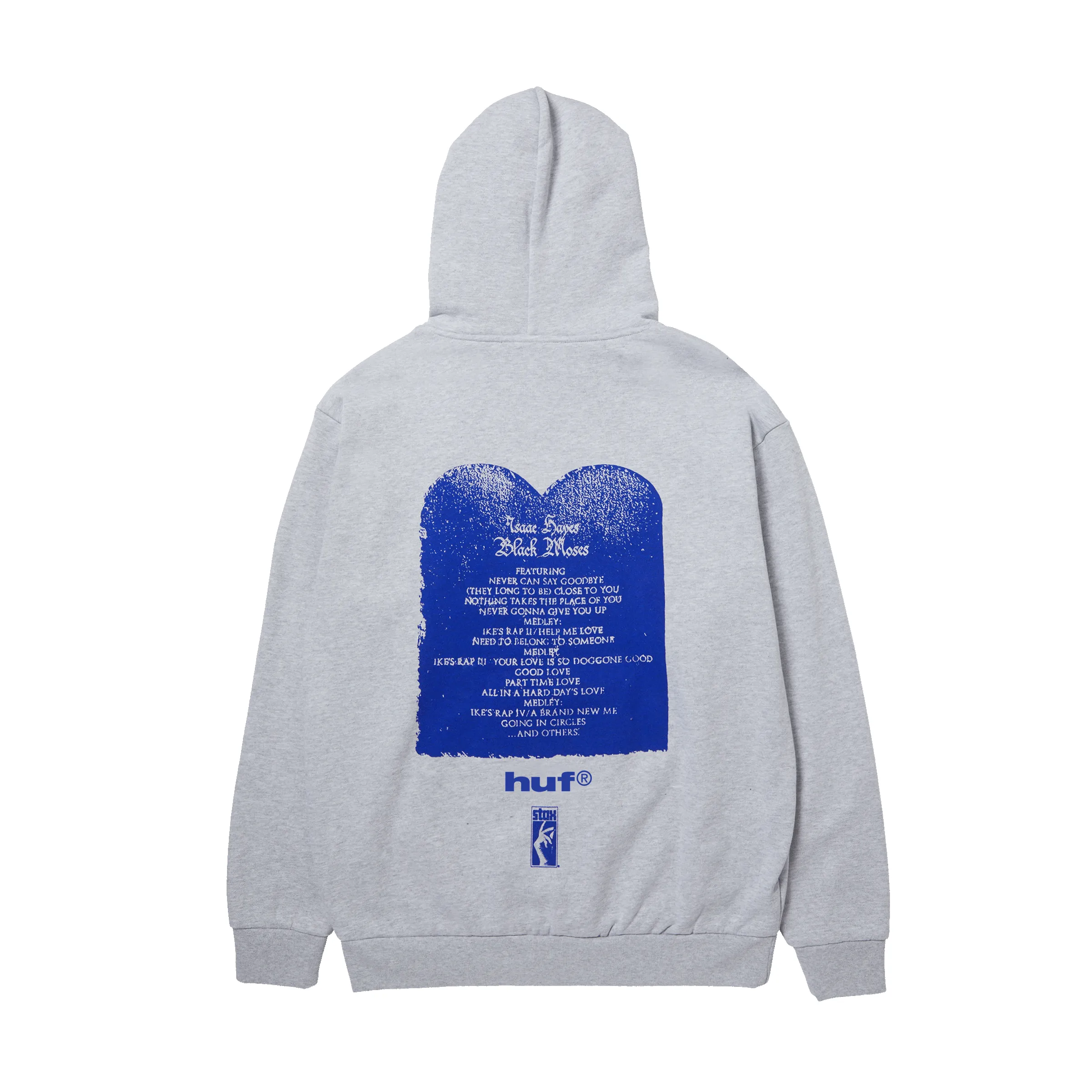 HUF x Isaac Hayes Black Moses Heavyweight Pullover Hoodie sold by HUF product image thumbnail 2