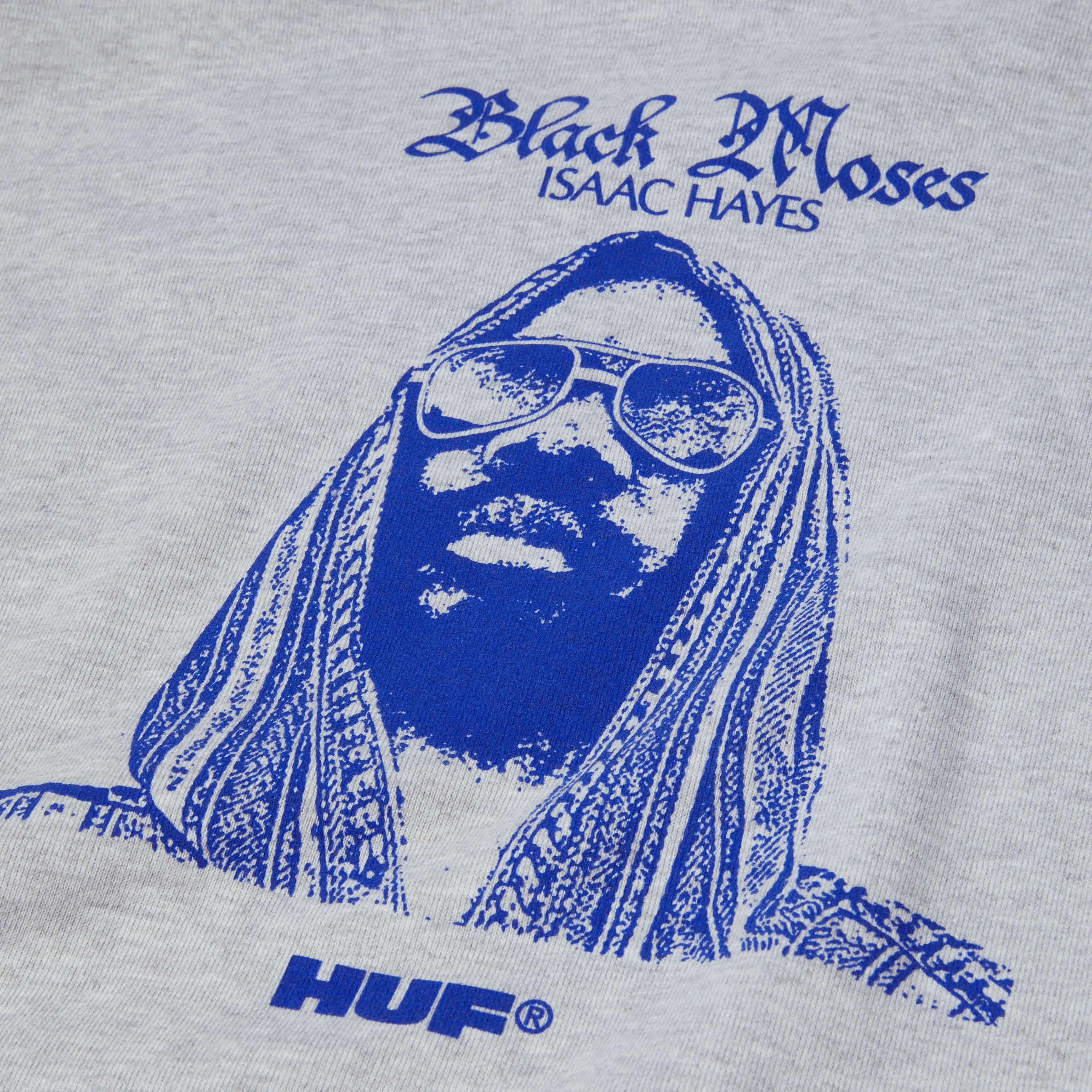 HUF x Isaac Hayes Black Moses Heavyweight Pullover Hoodie sold by HUF product image thumbnail 3