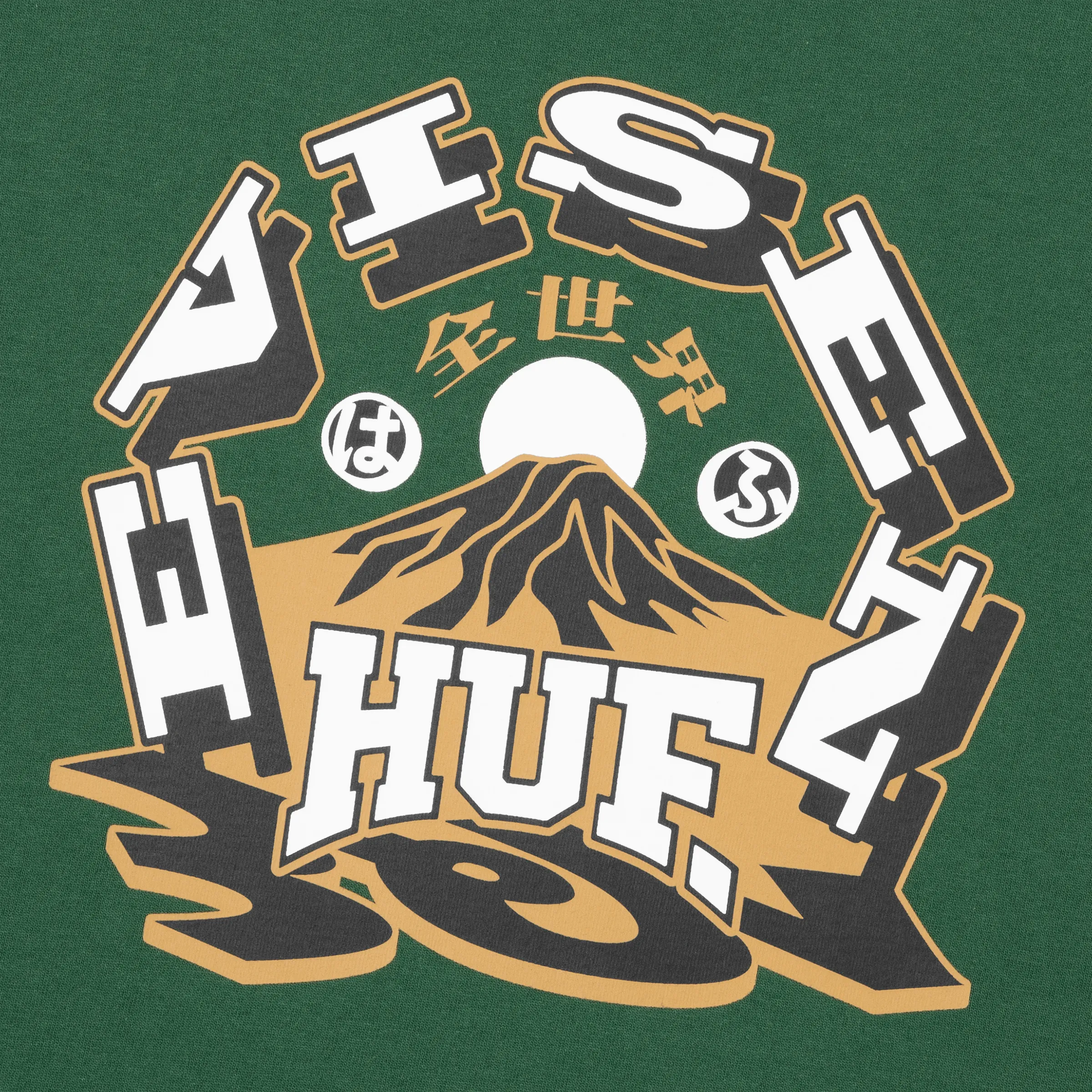 HUF x Evisen Hufuji Long Sleeve T-Shirt sold by HUF product image thumbnail 2