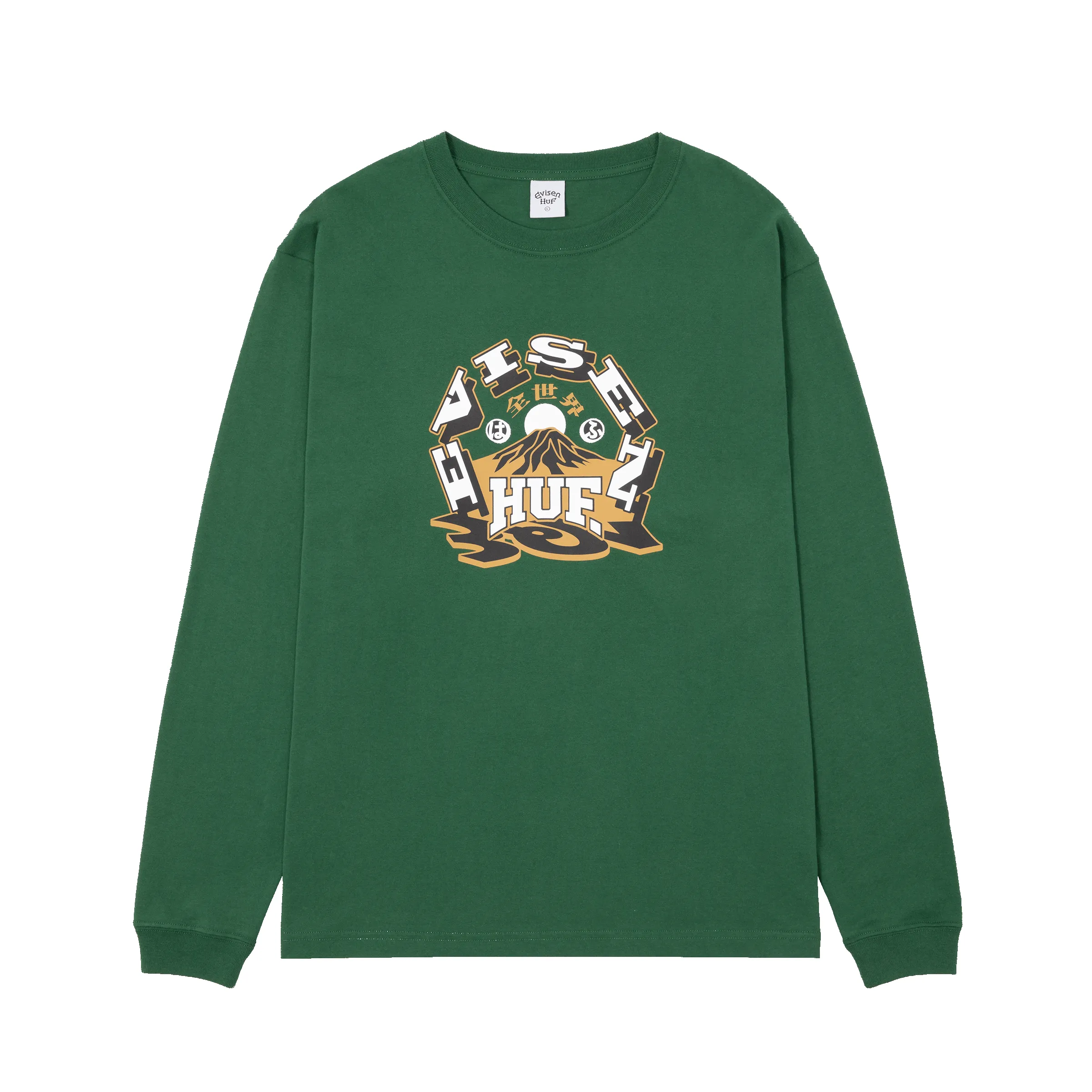 HUF x Evisen Hufuji Long Sleeve T-Shirt sold by HUF