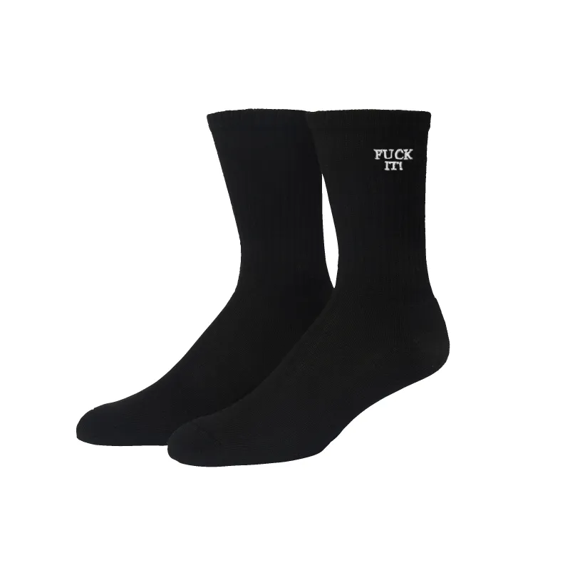 Fuck It Embroidered Sock sold by HUF