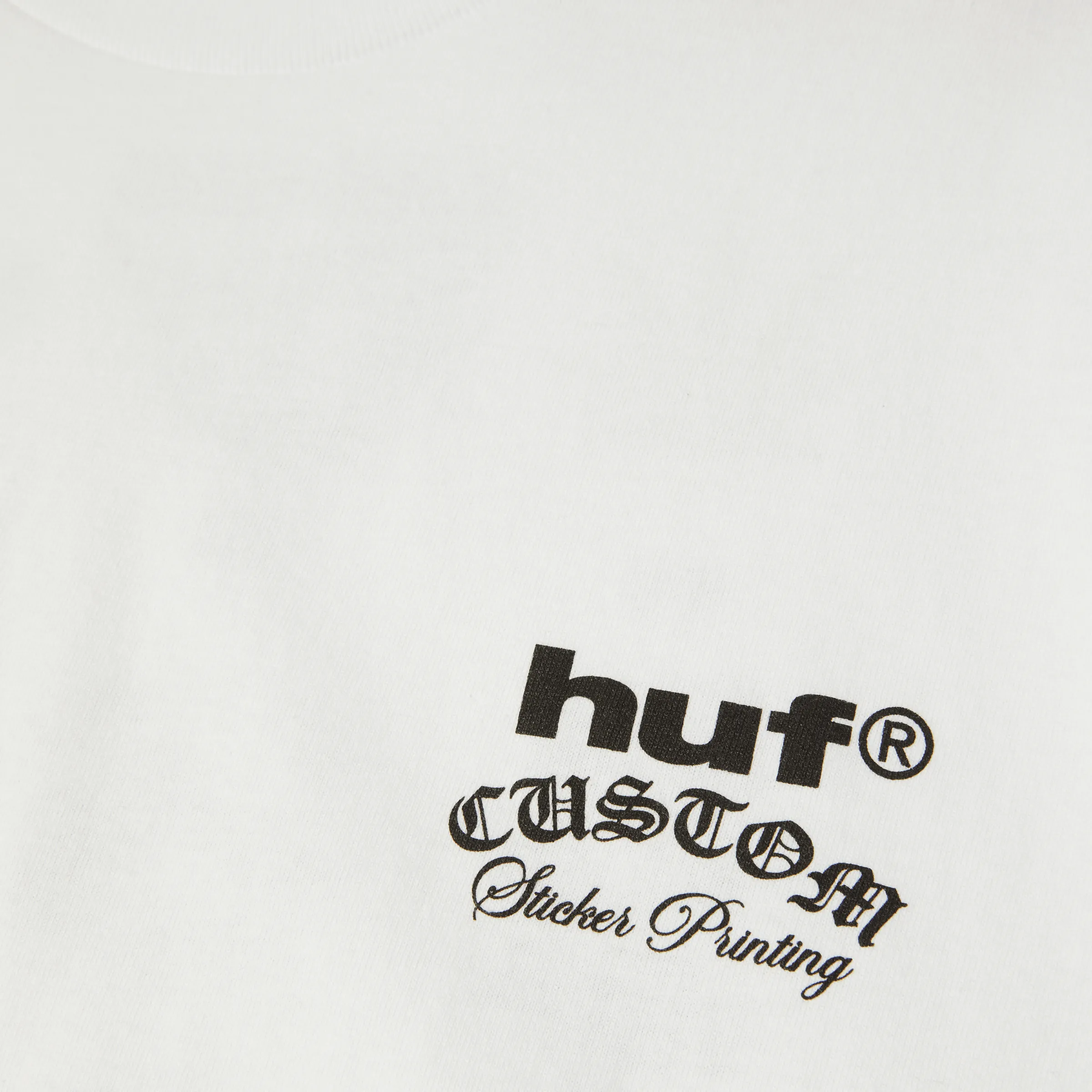 Sticker Printing T-Shirt sold by HUF product image thumbnail 3