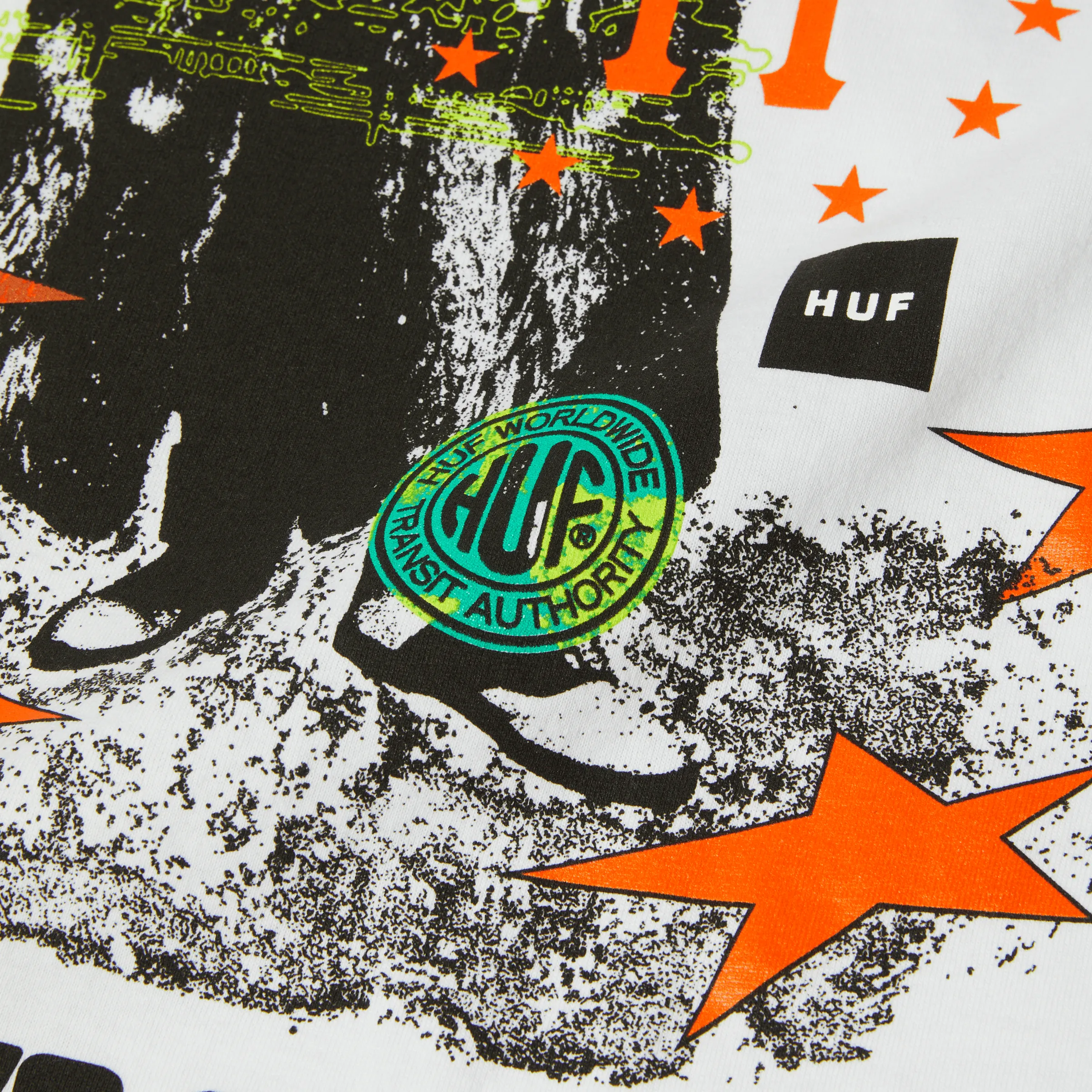 Two Blocks Of Sunshine T-Shirt sold by HUF product image thumbnail 4