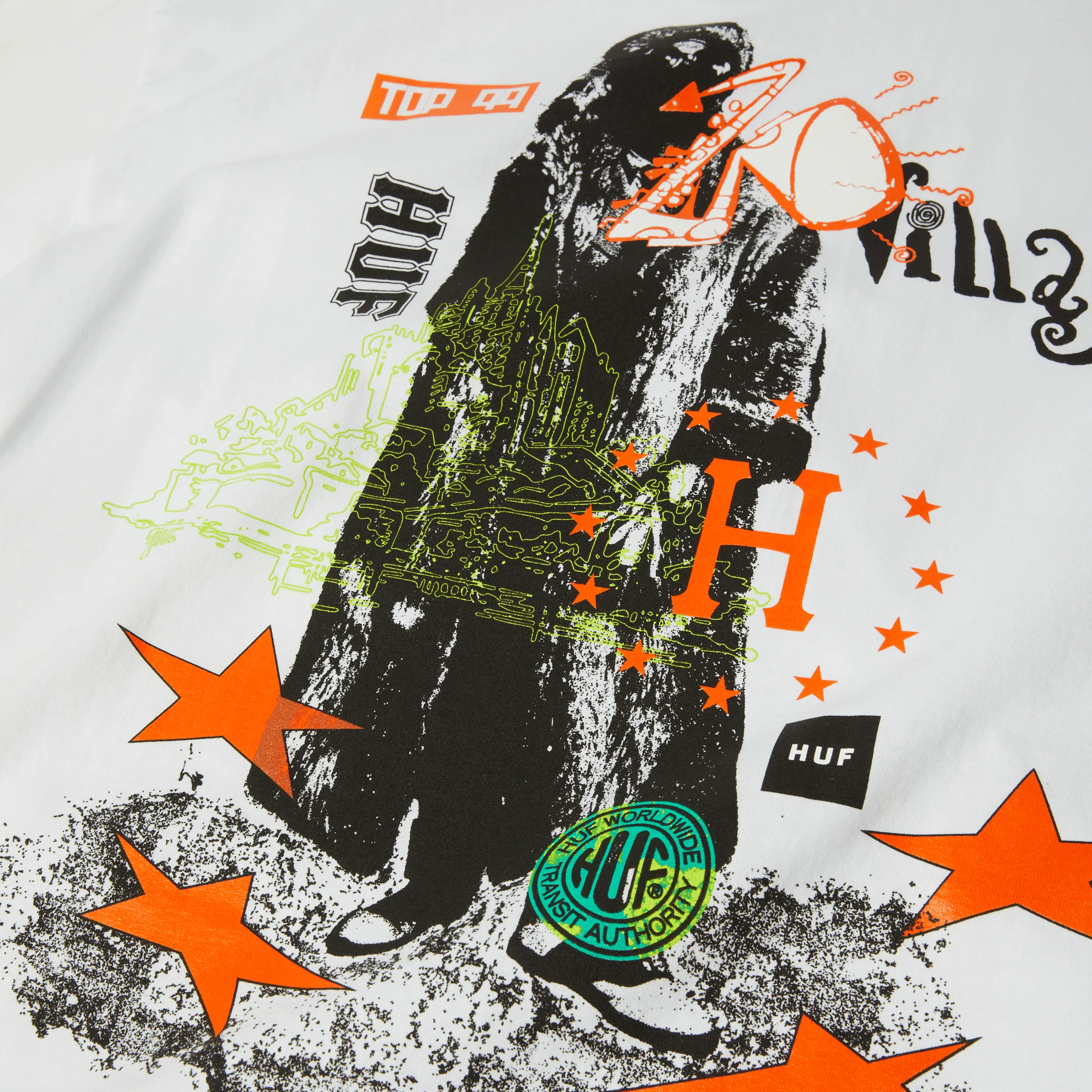 Two Blocks Of Sunshine T-Shirt sold by HUF product image thumbnail 3