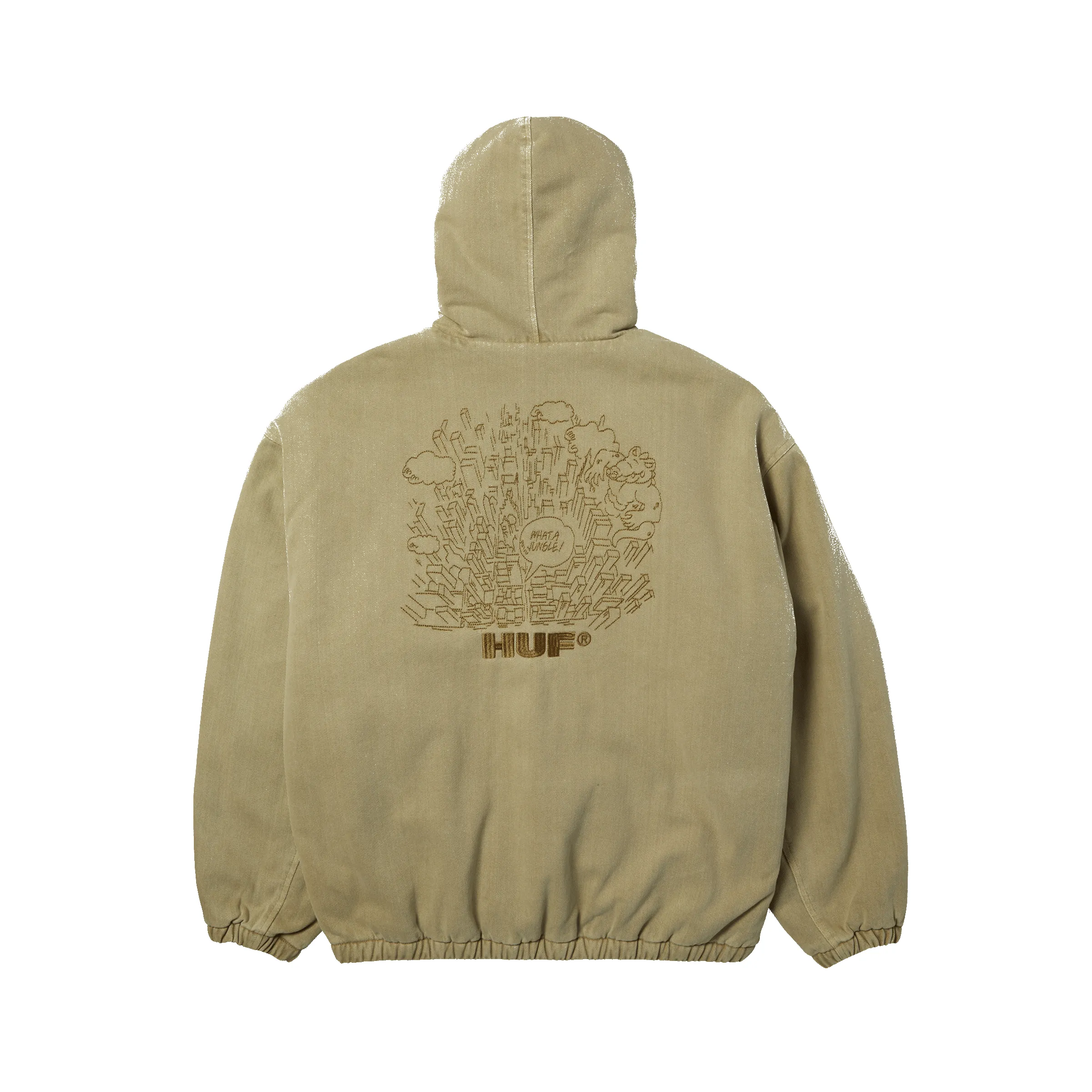 What A Jungle Denim Work Jacket sold by HUF product image thumbnail 3