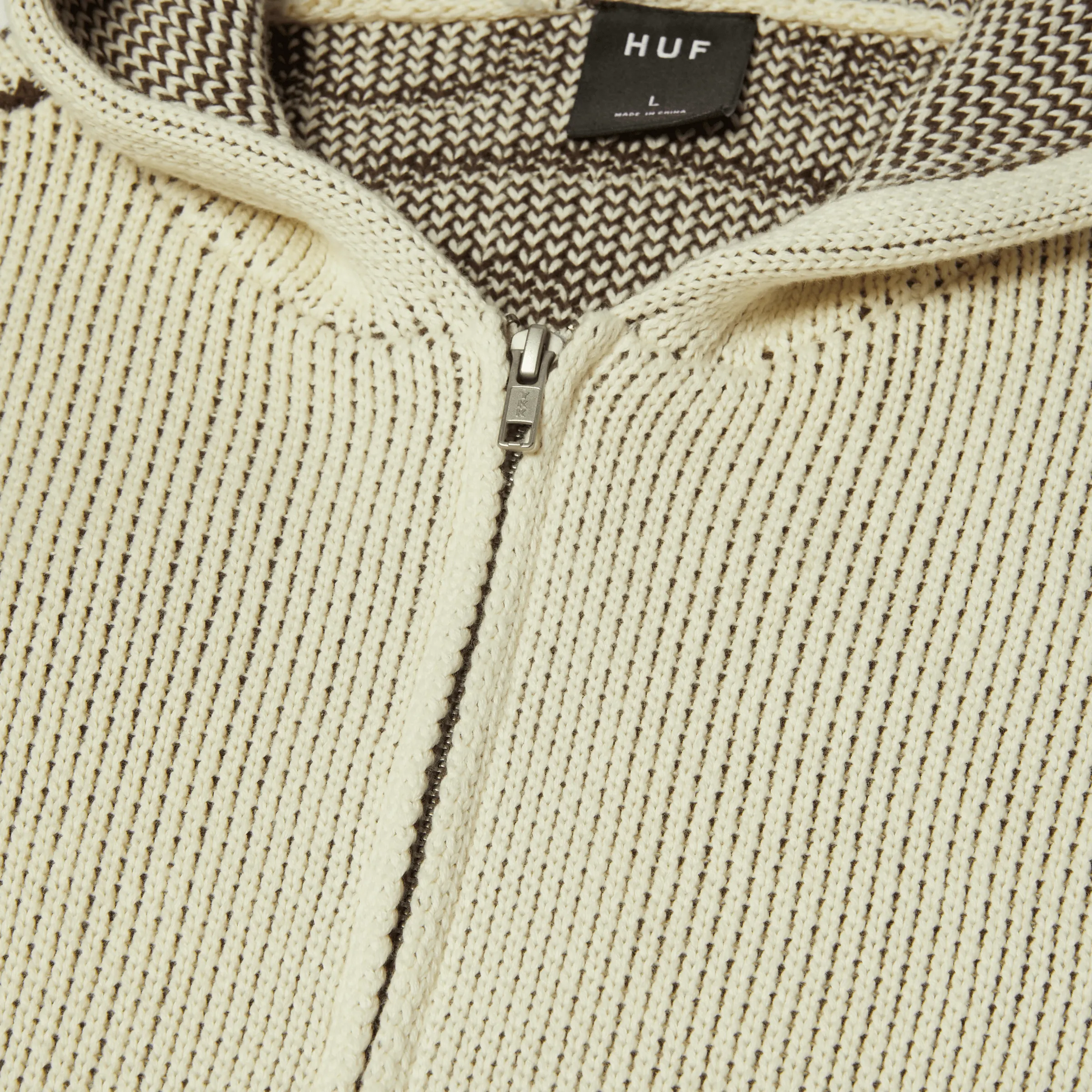 Token Zip Hooded Sweater sold by HUF product image thumbnail 3