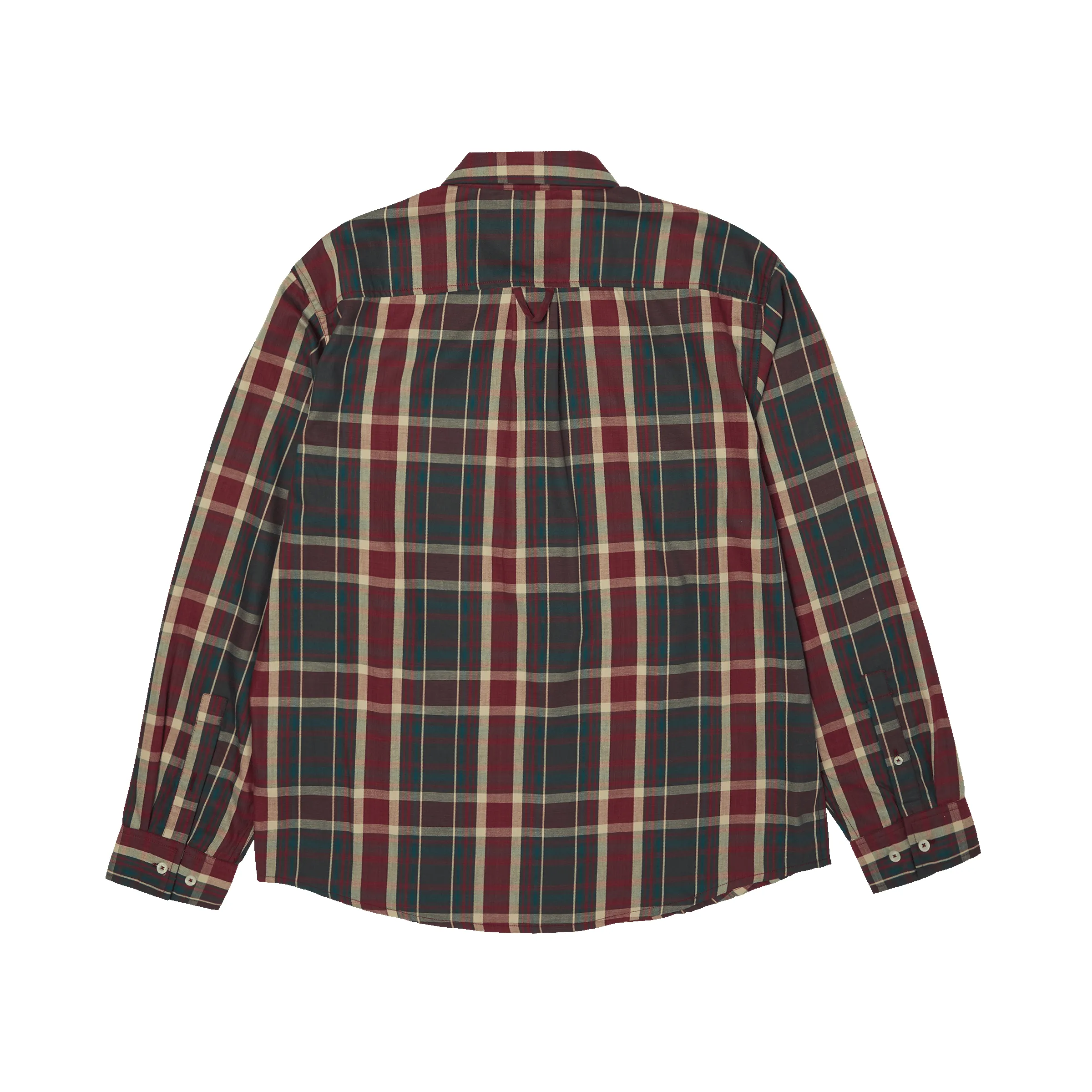 Megablast Plaid Long Sleeve Shirt sold by HUF product image thumbnail 2
