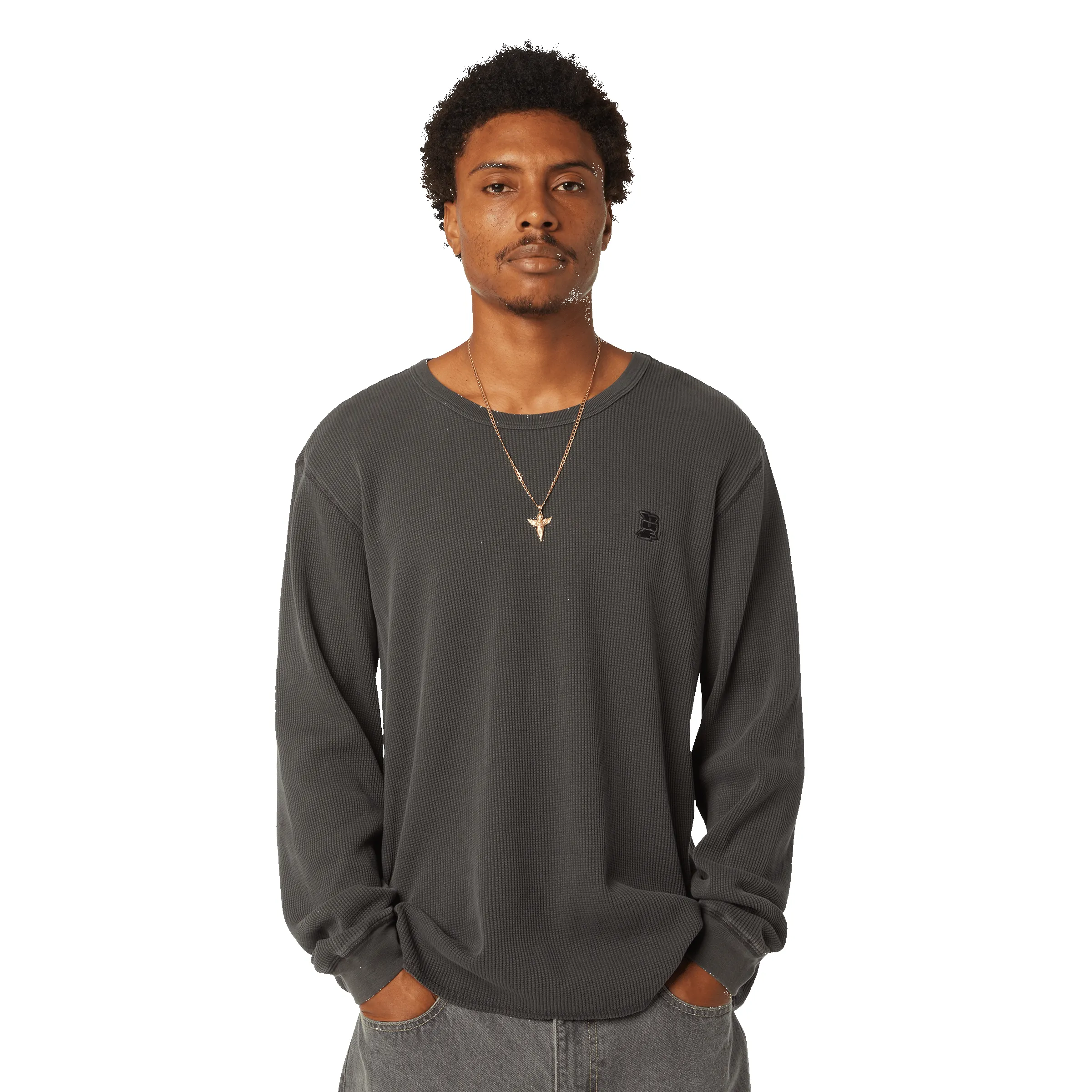 Megablast Overdyed Long Sleeve Thermal sold by HUF product image thumbnail 5