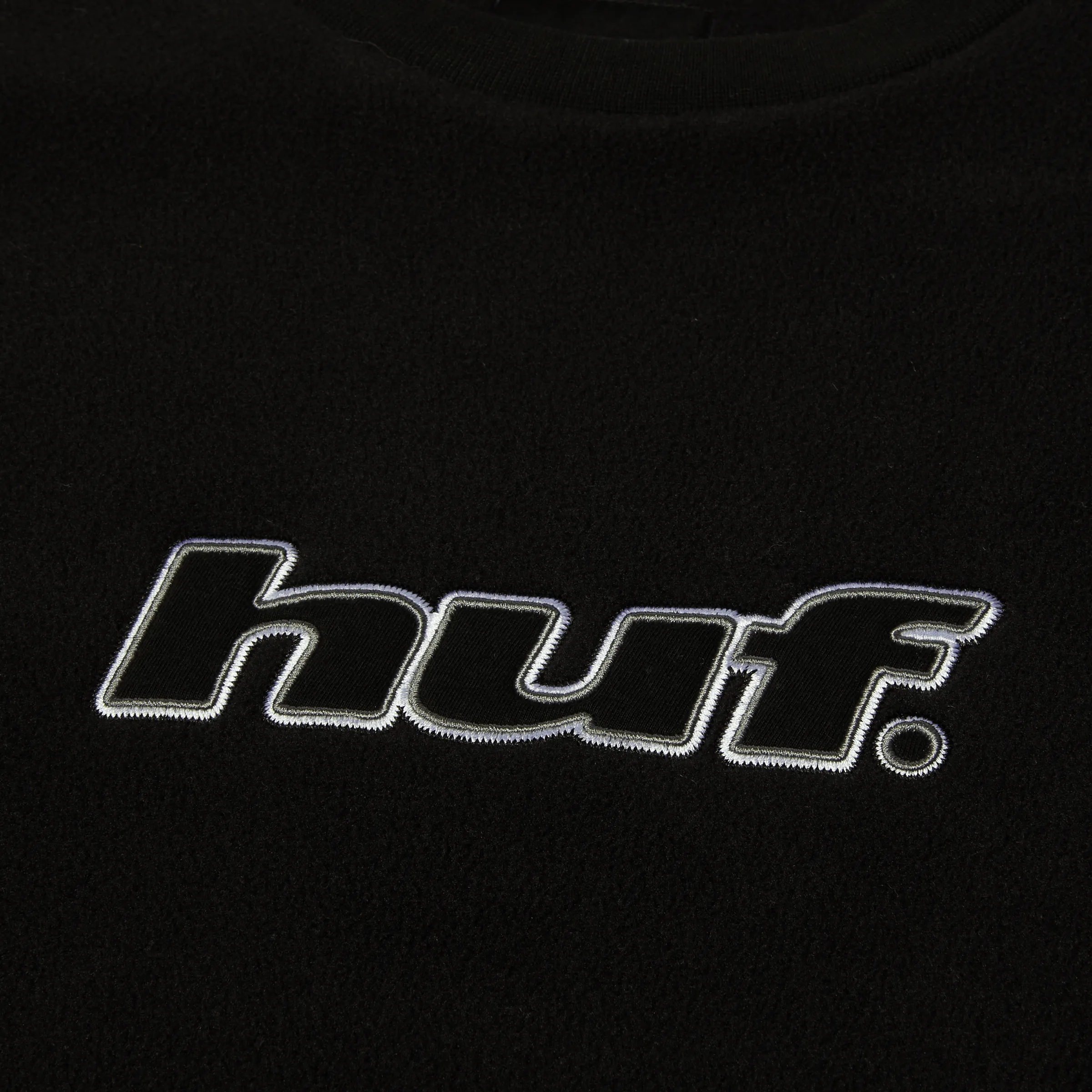 H Dot Polar Fleece Crewneck Sweatshirt sold by HUF product image thumbnail 3