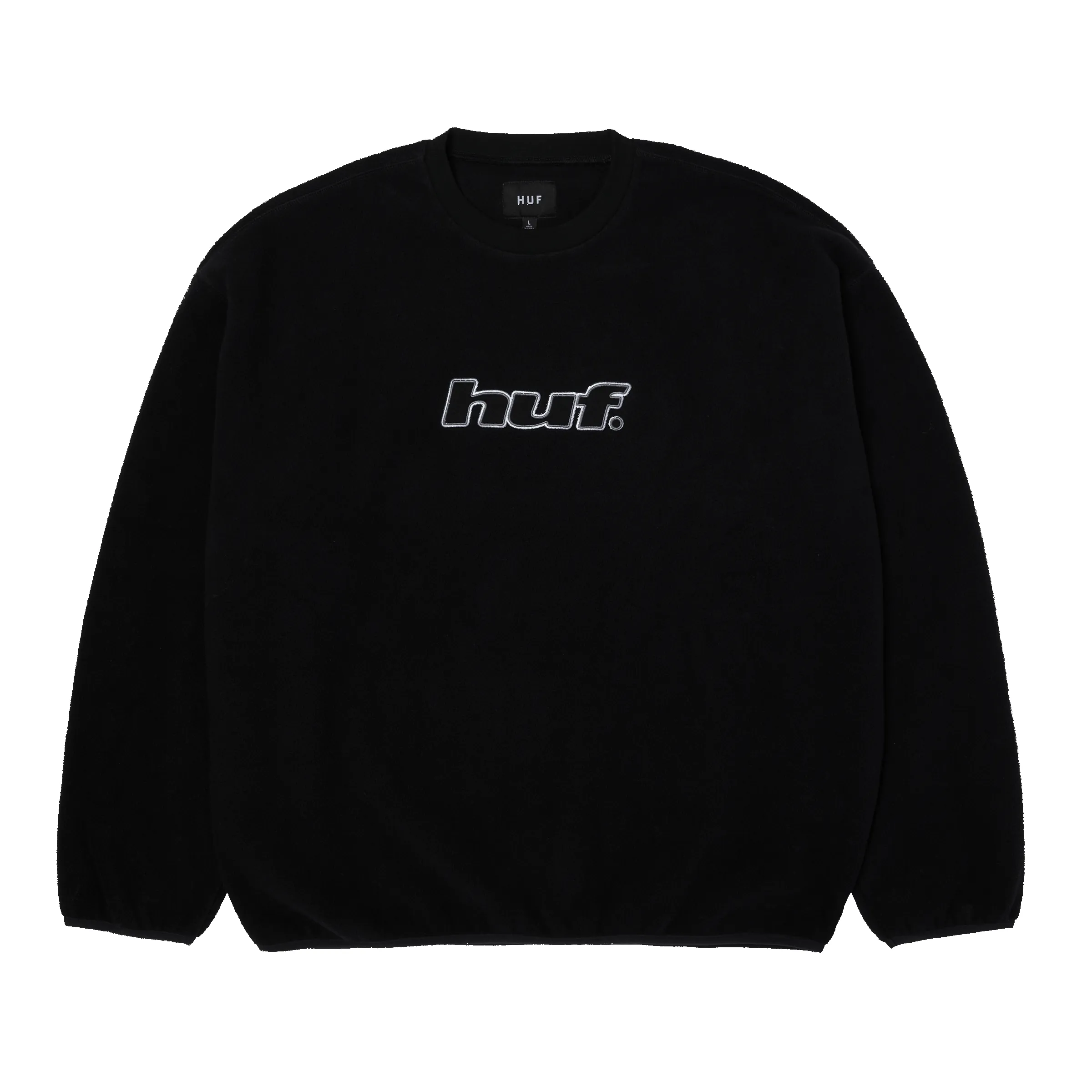 H Dot Polar Fleece Crewneck Sweatshirt sold by HUF