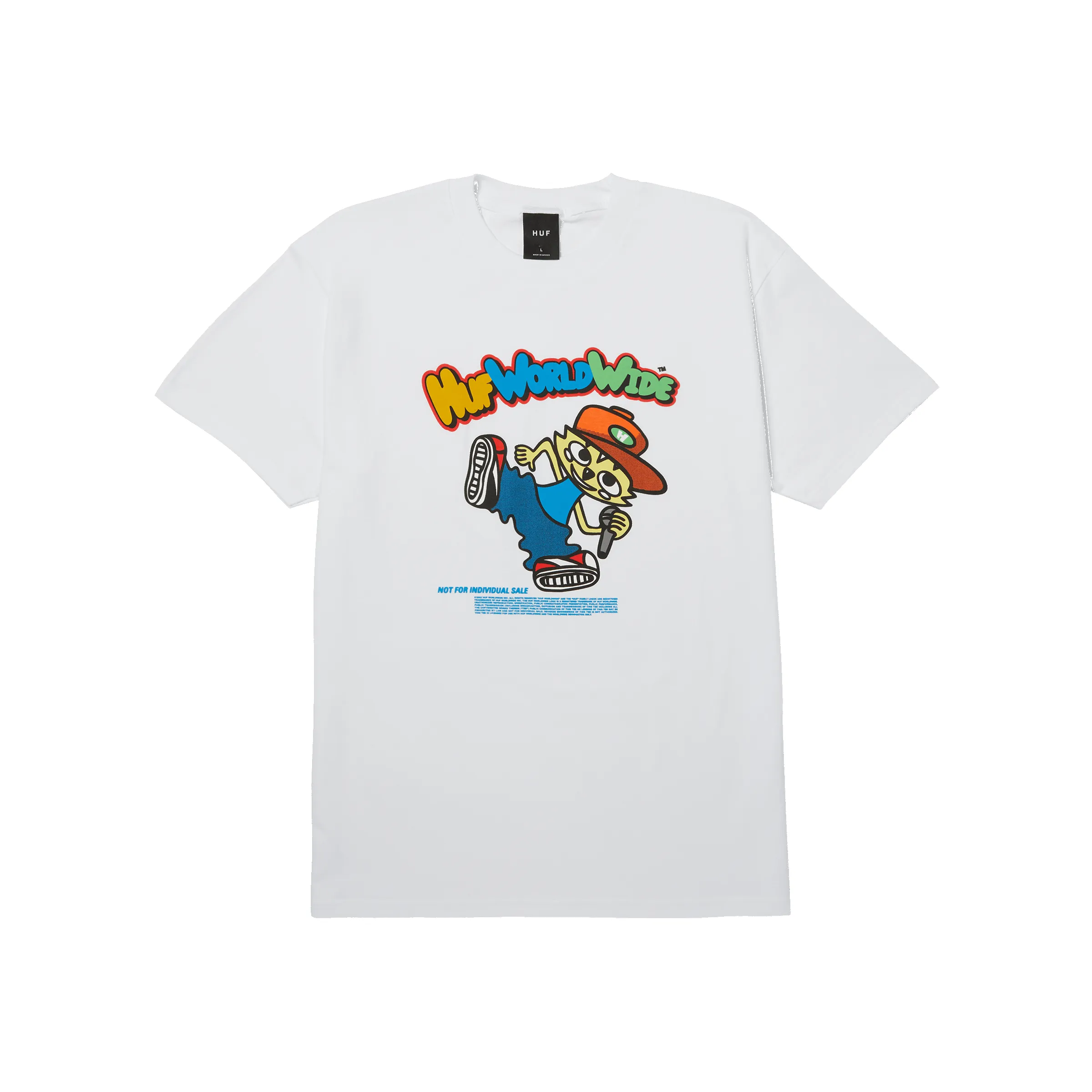 Chop Kick Block T-Shirt sold by HUF