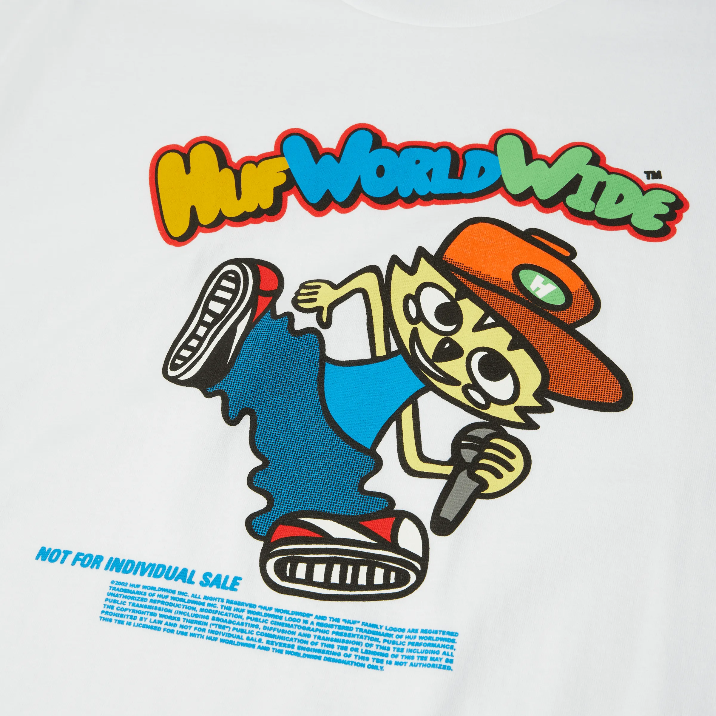 Chop Kick Block T-Shirt sold by HUF product image thumbnail 2