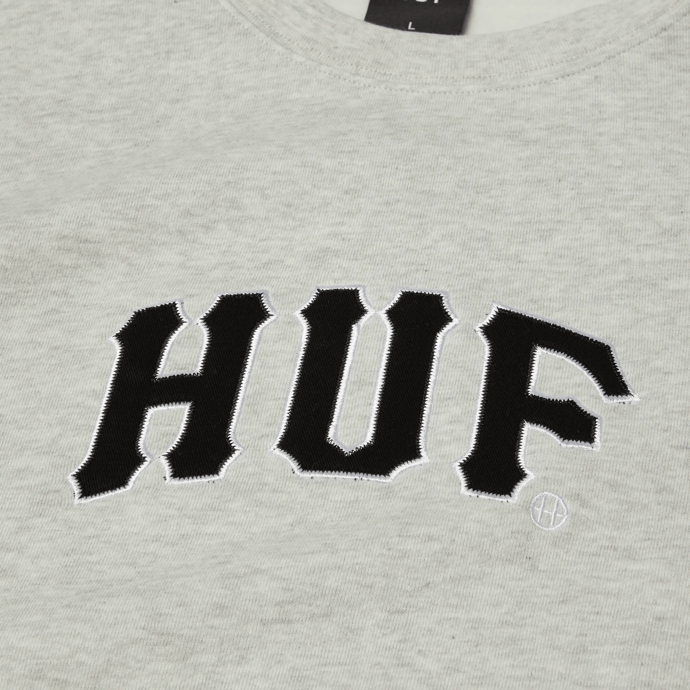 Arch Applique Crewneck Sweatshirt sold by HUF product image thumbnail 3
