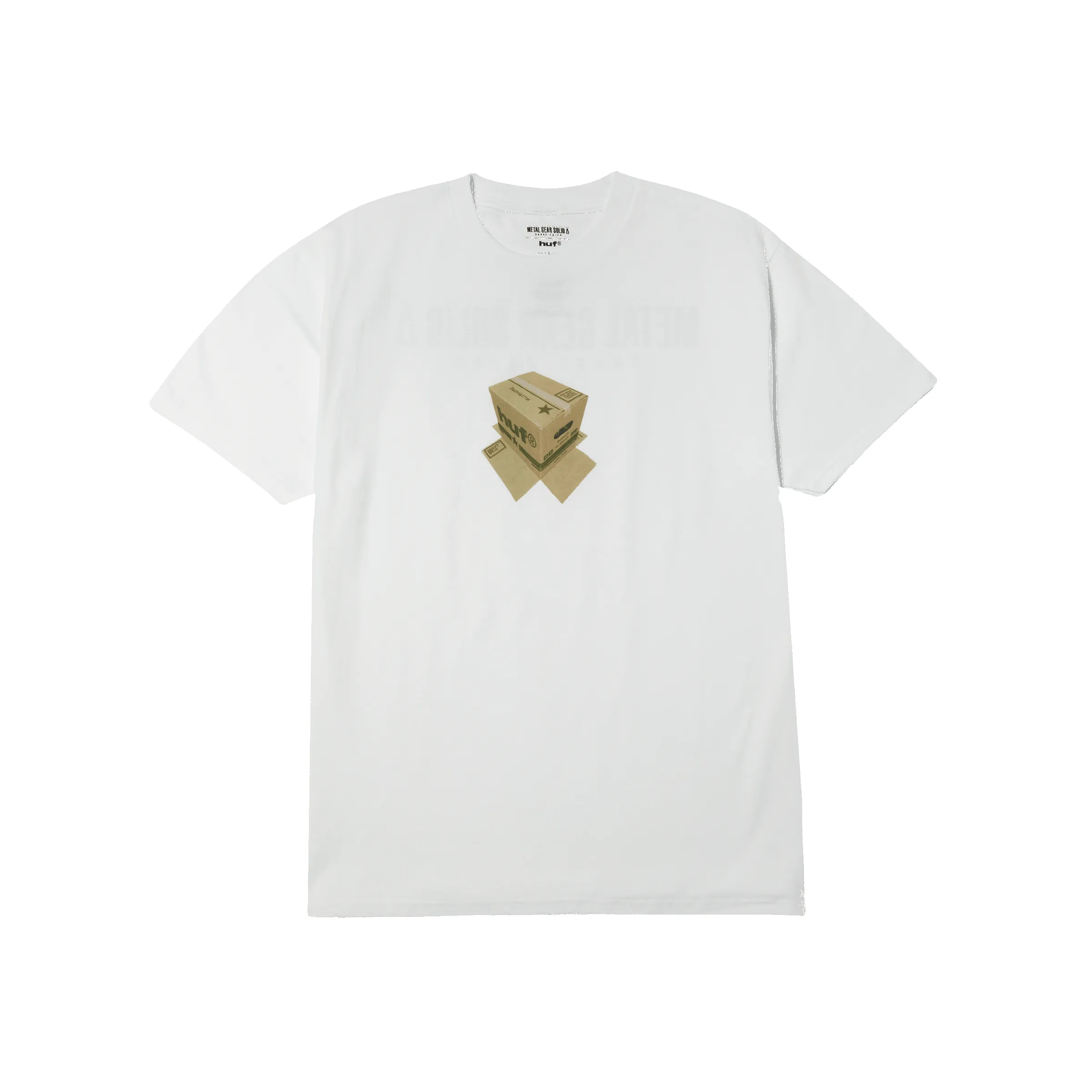 METAL GEAR SOLID Δ: SNAKE EATER CARDBOARD BOX T-SHIRT sold by HUF