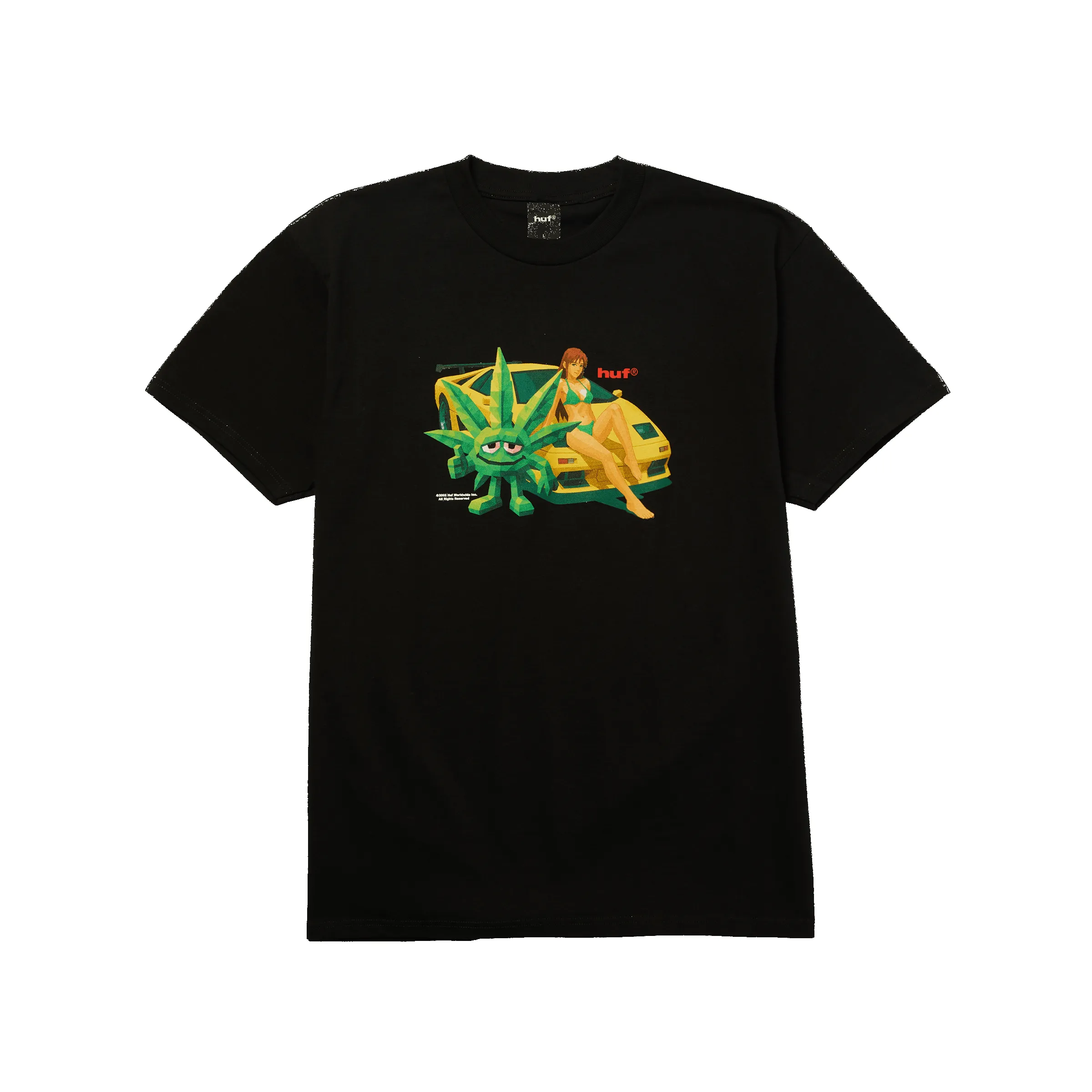 Green Buddy 64 T-Shirt sold by HUF