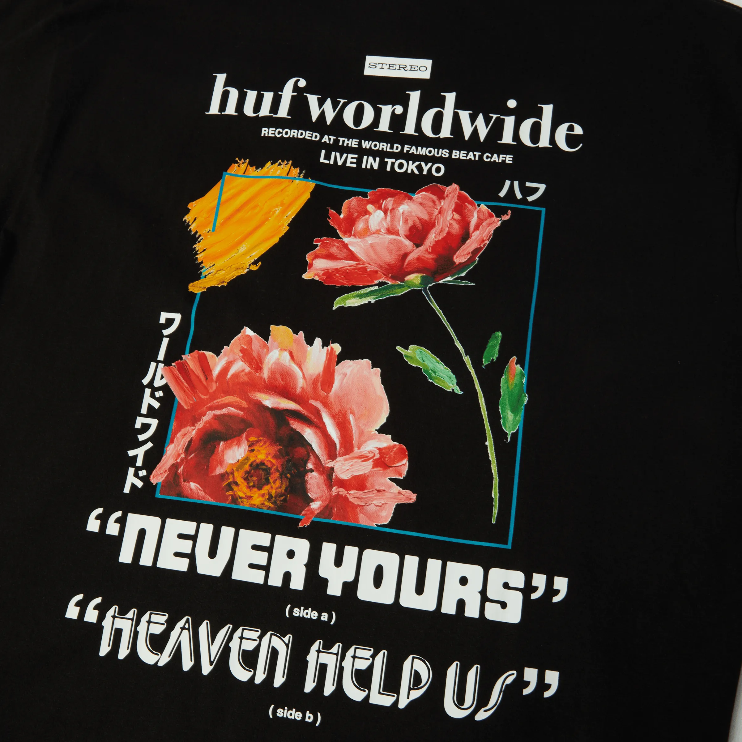 Never Yours T-Shirt sold by HUF product image thumbnail 3