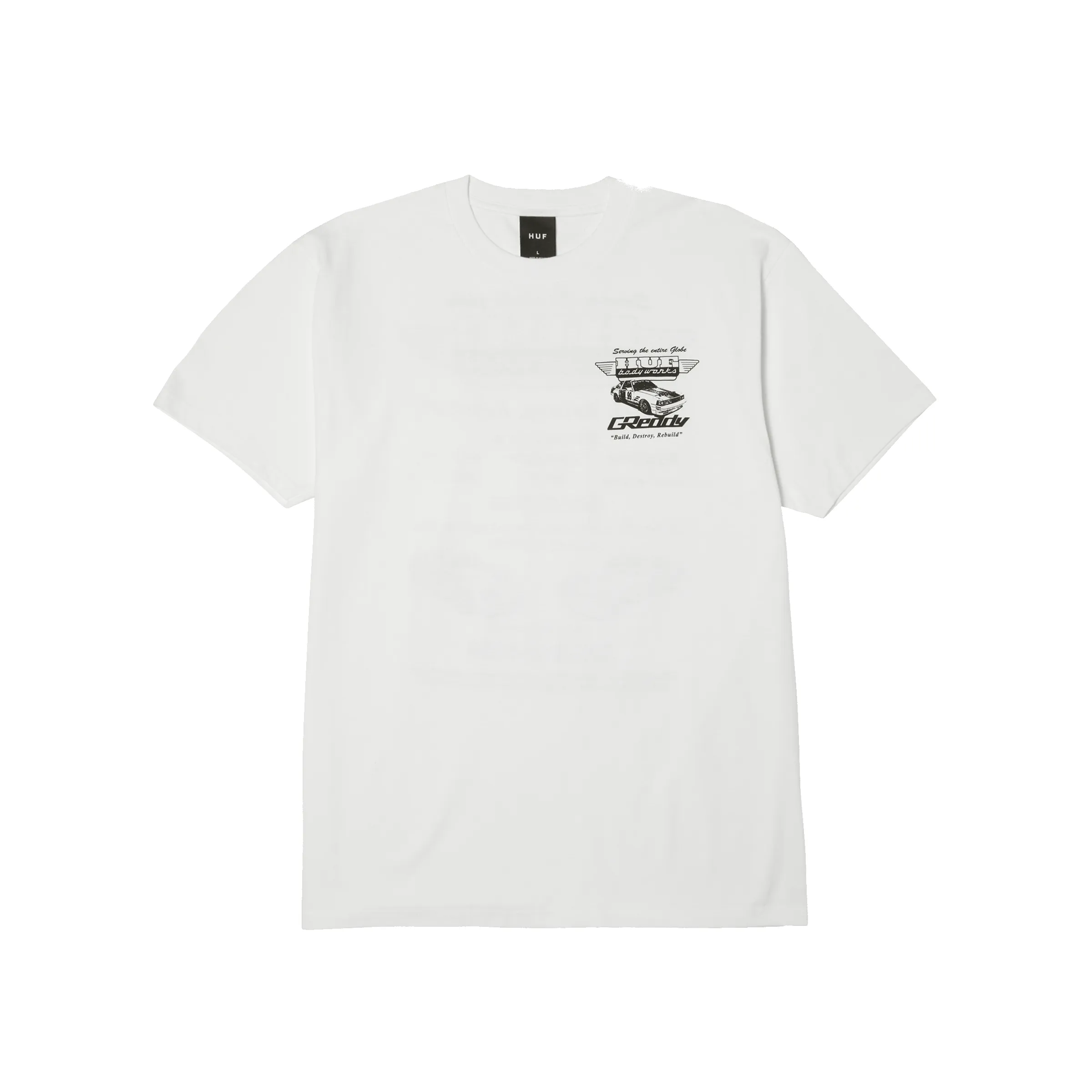 HUF x GReddy Body Works T-Shirt sold by HUF product image thumbnail 2