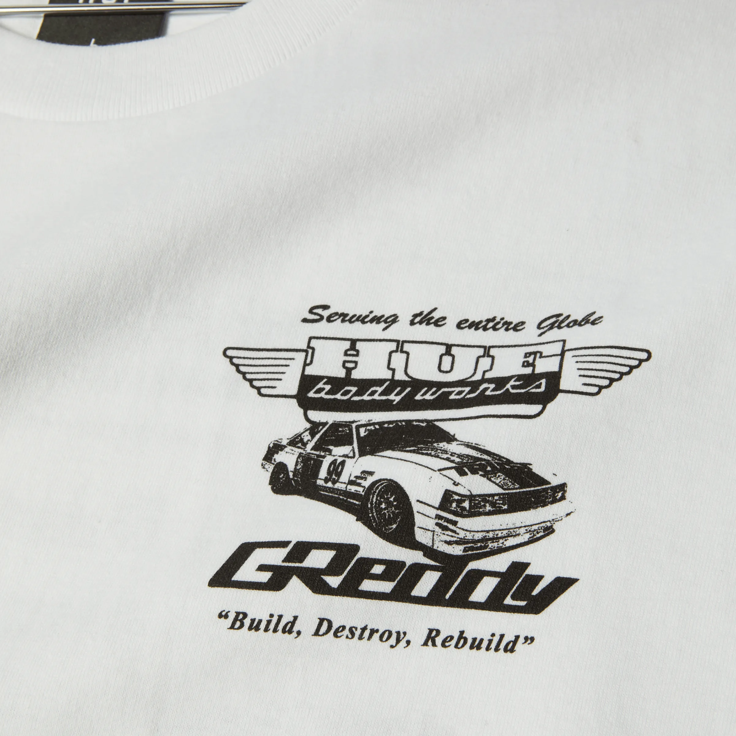 HUF x GReddy Body Works T-Shirt sold by HUF product image thumbnail 3