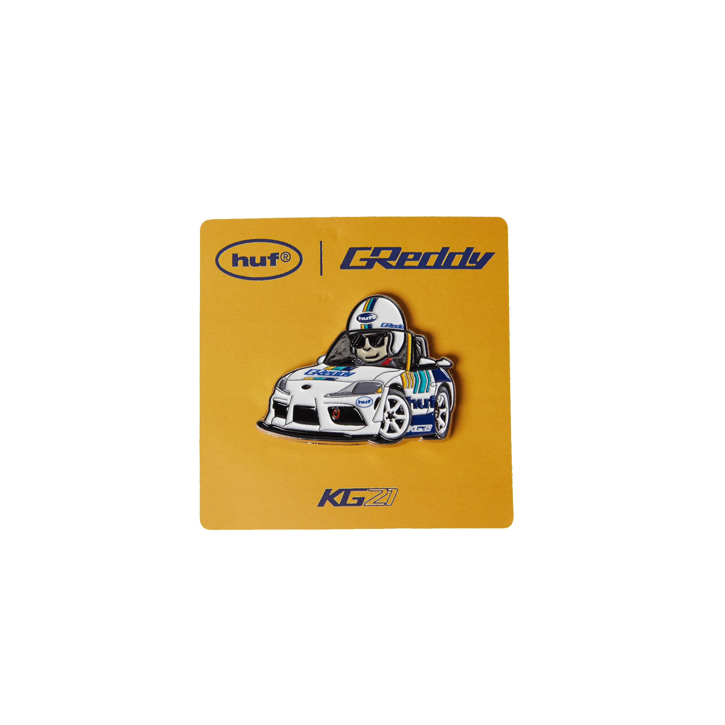HUF x GReddy Gushi Pin sold by HUF