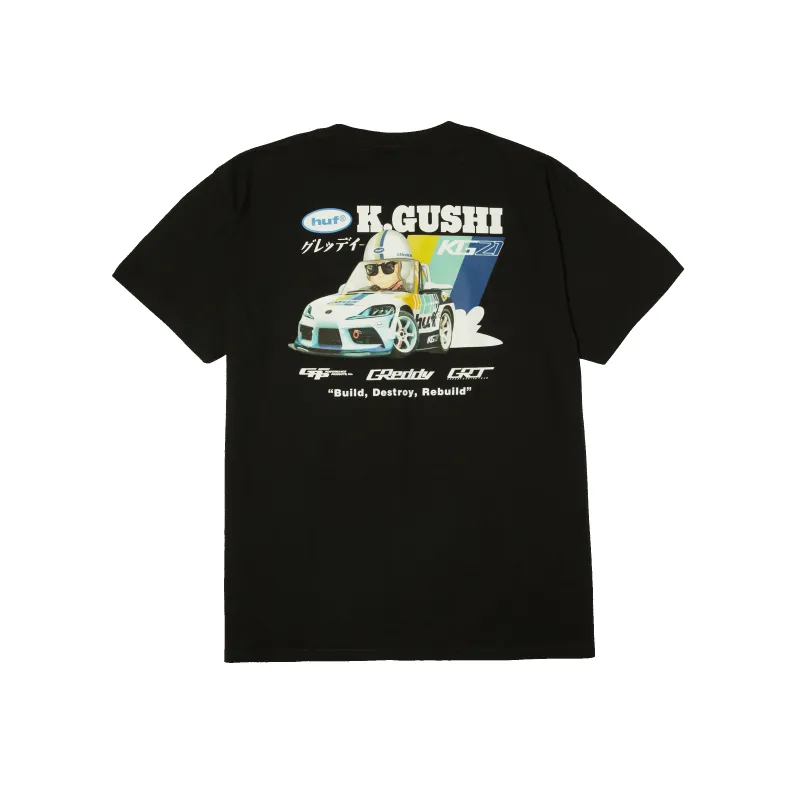 HUF x GReddy Gushi T-Shirt sold by HUF
