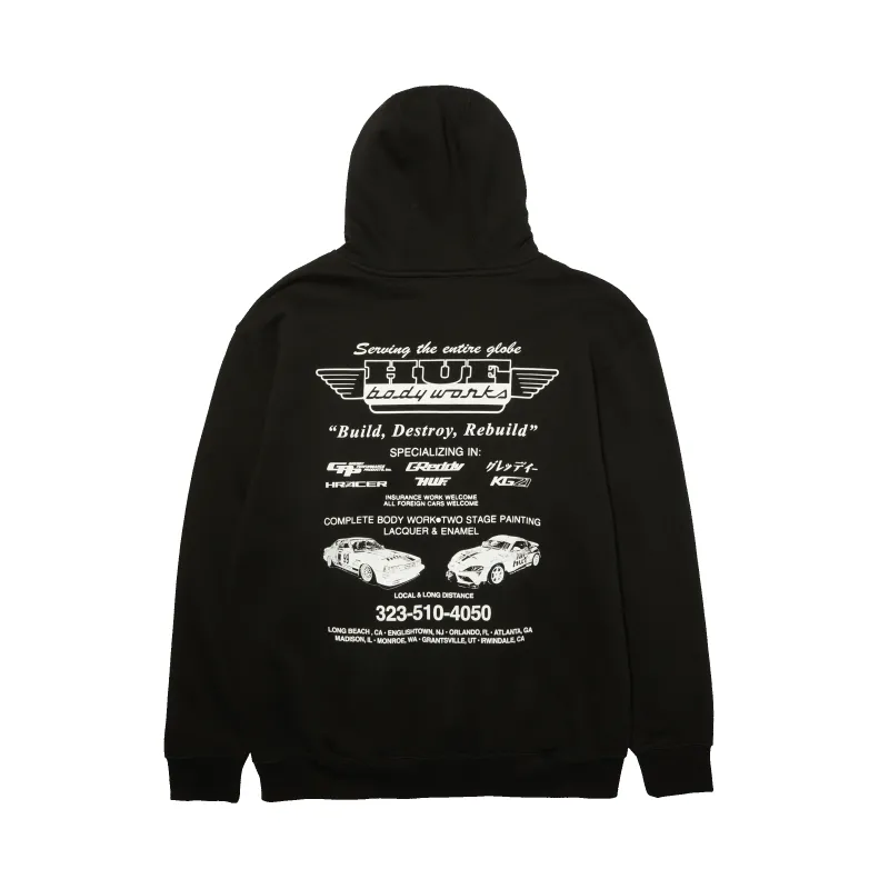 HUF x GReddy Body Works Pullover Hoodie sold by HUF