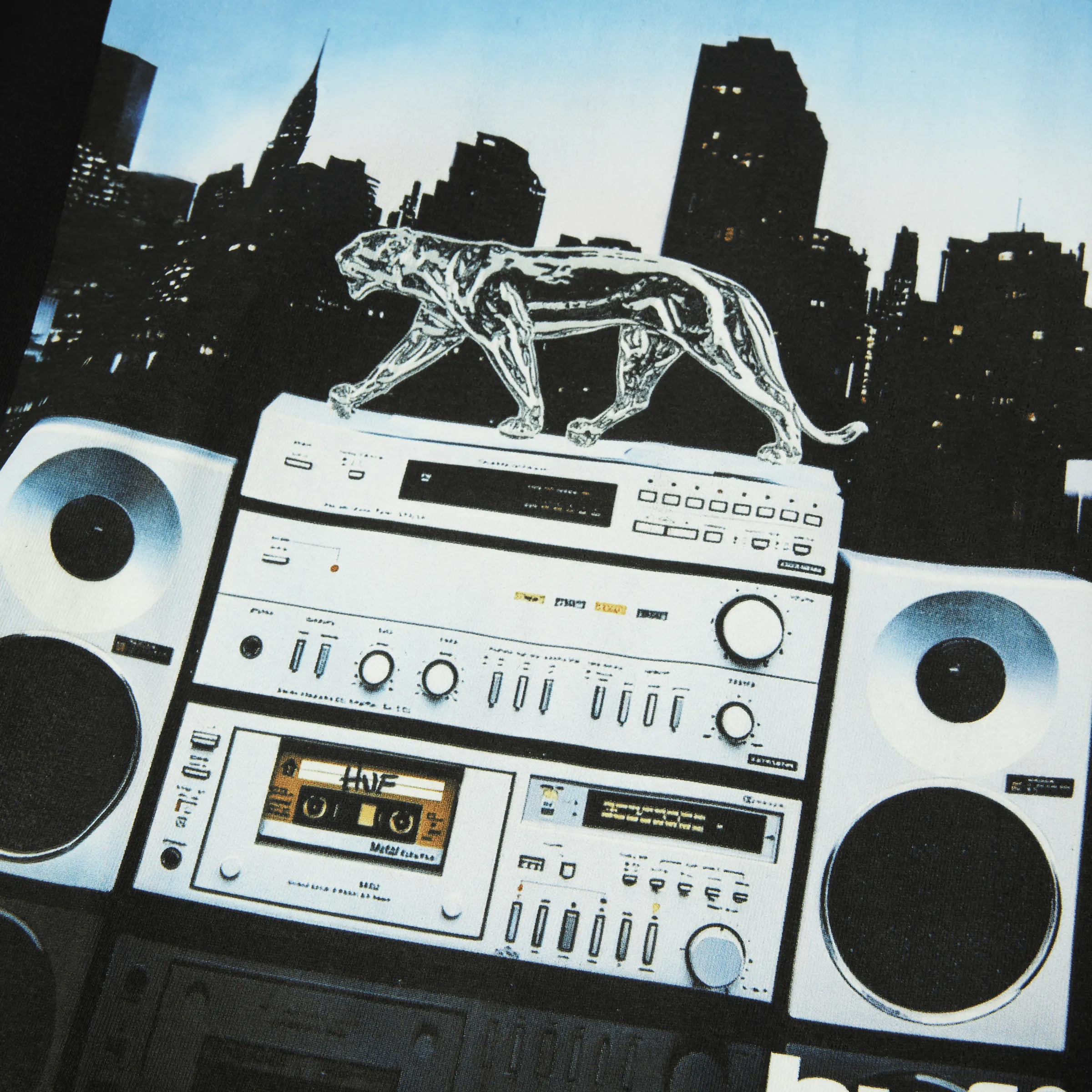 Midnight Radio T-Shirt sold by HUF product image thumbnail 2