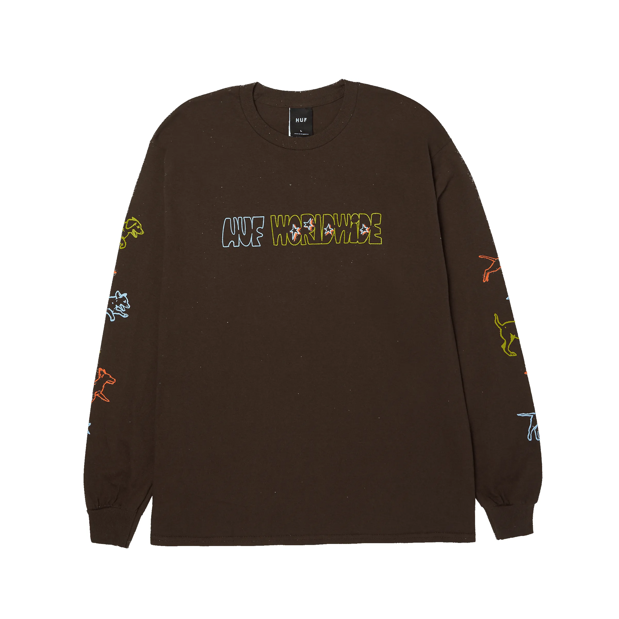 Fetch Long Sleeve T-Shirt sold by HUF