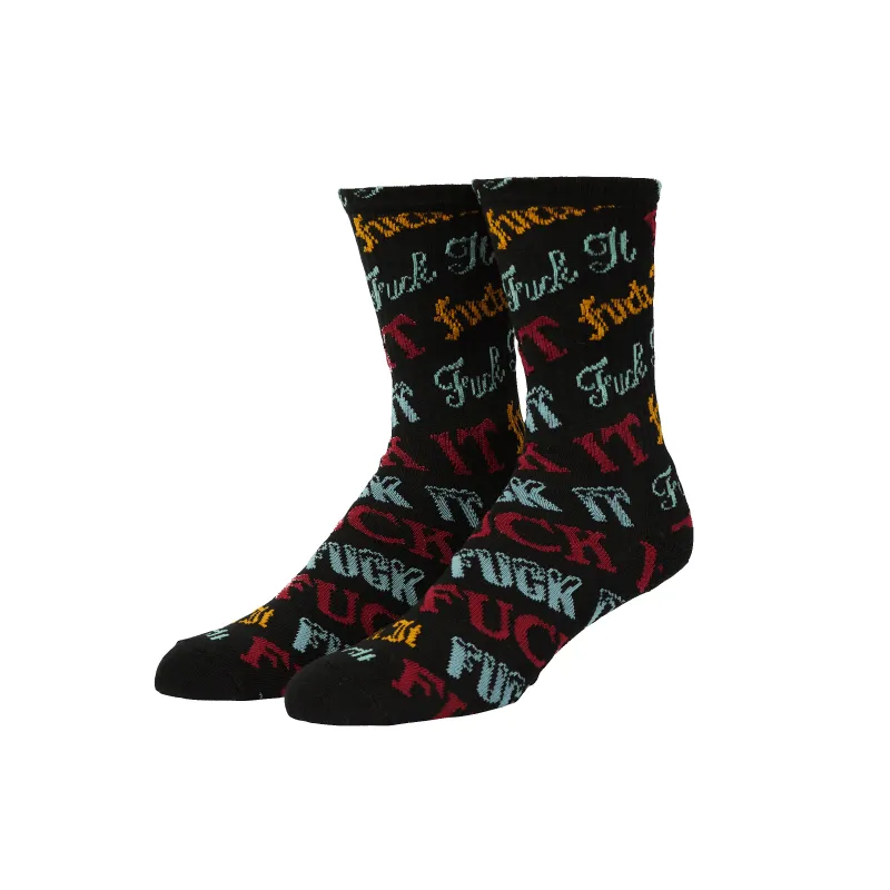 Wintertime Fuck It Sock sold by HUF