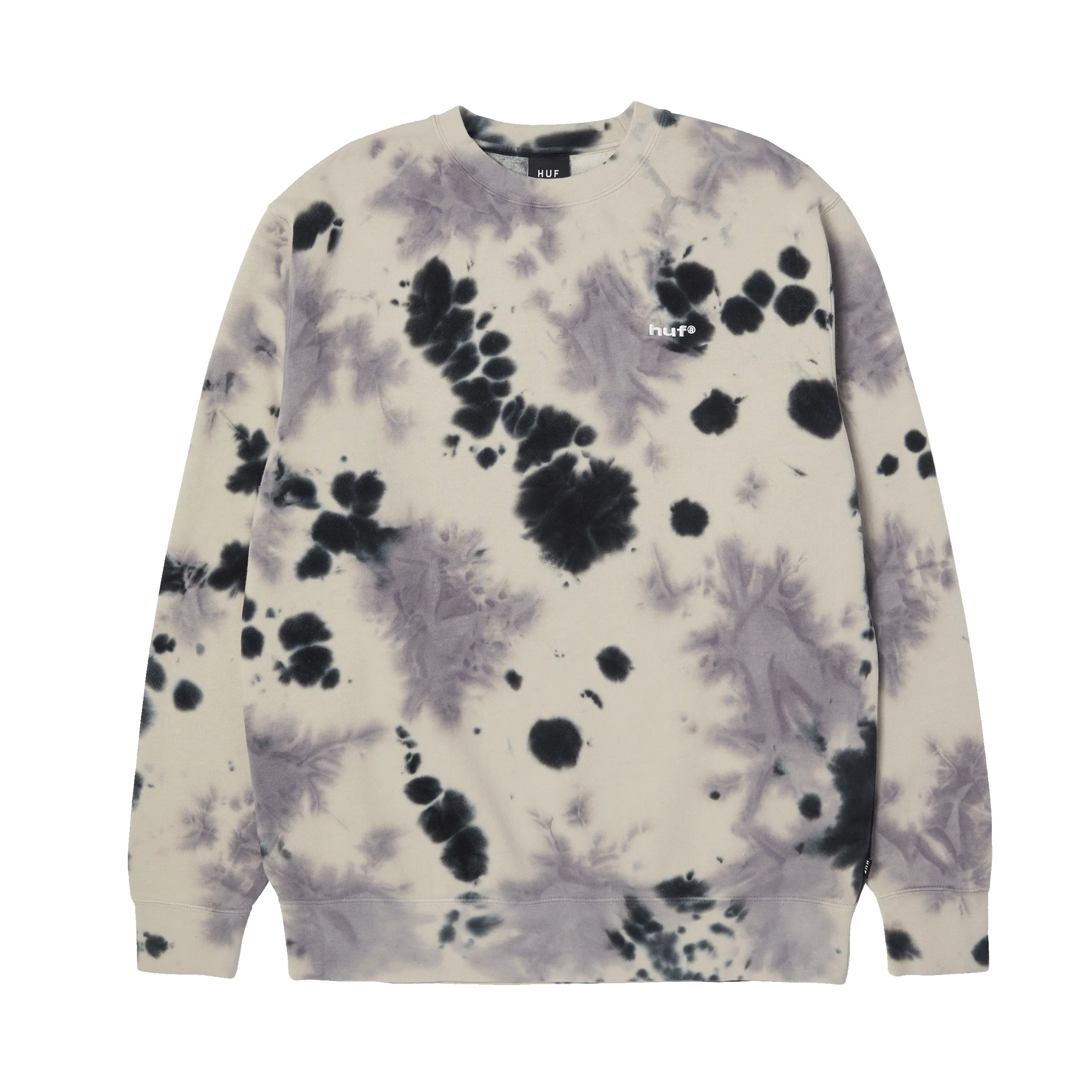 Tie Dye 89 Logo Crewneck Sweatshirt sold by HUF product image thumbnail 4