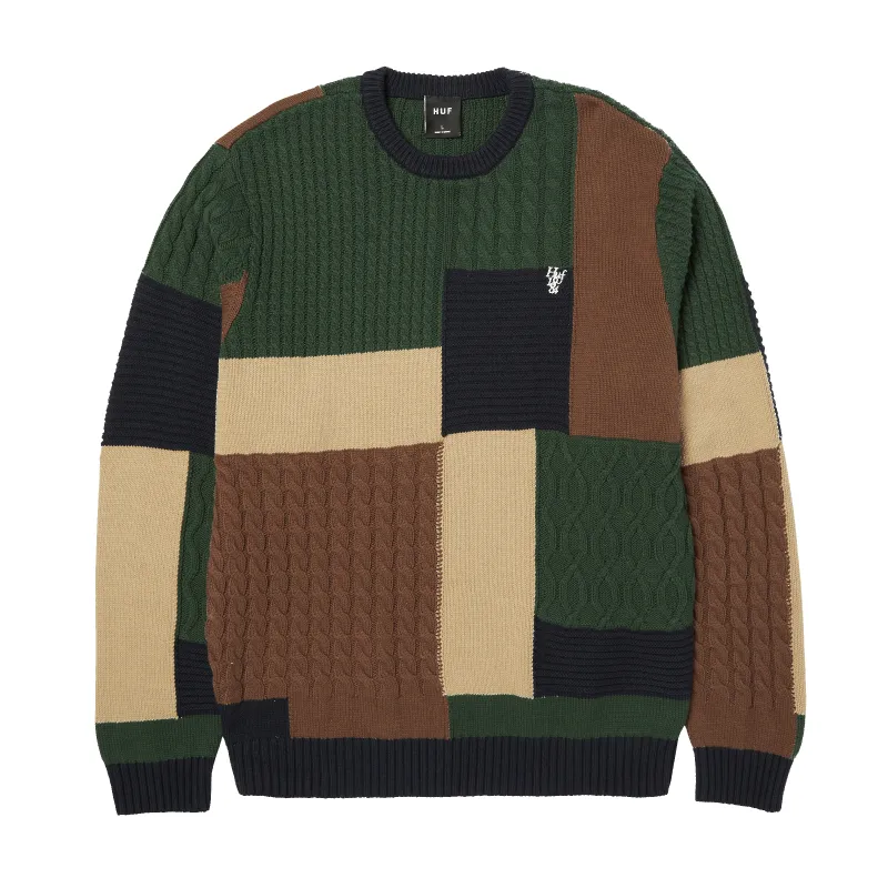 Columbia Cable Knit Sweater made by HUF