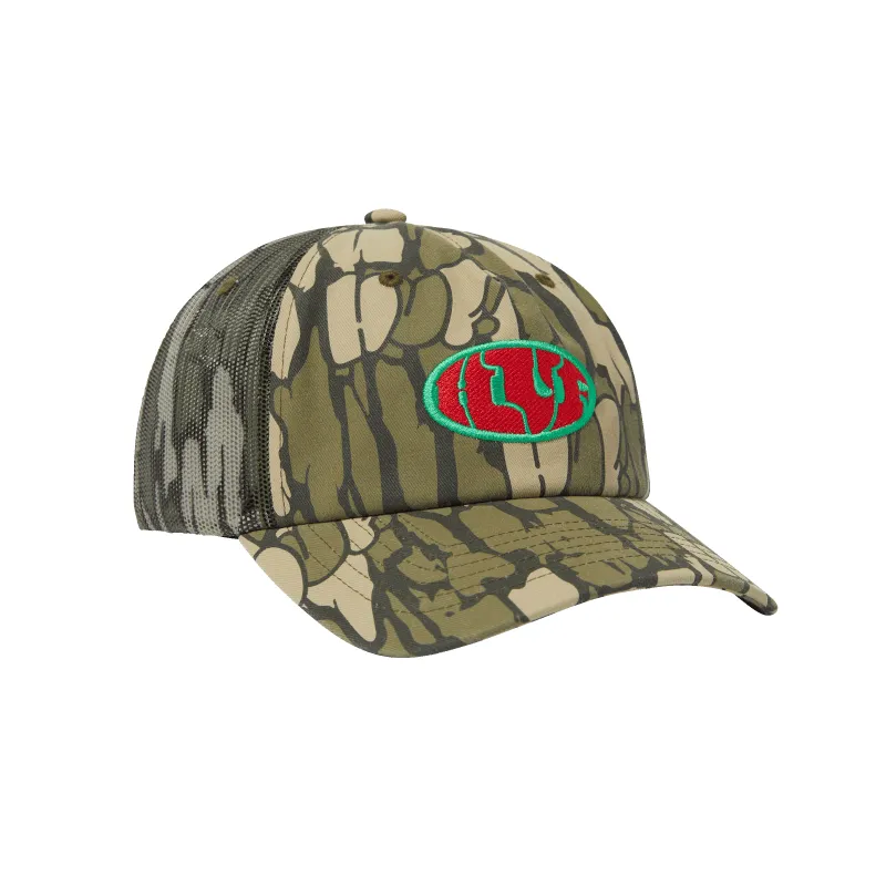 Warped Camo Trucker Hat sold by HUF