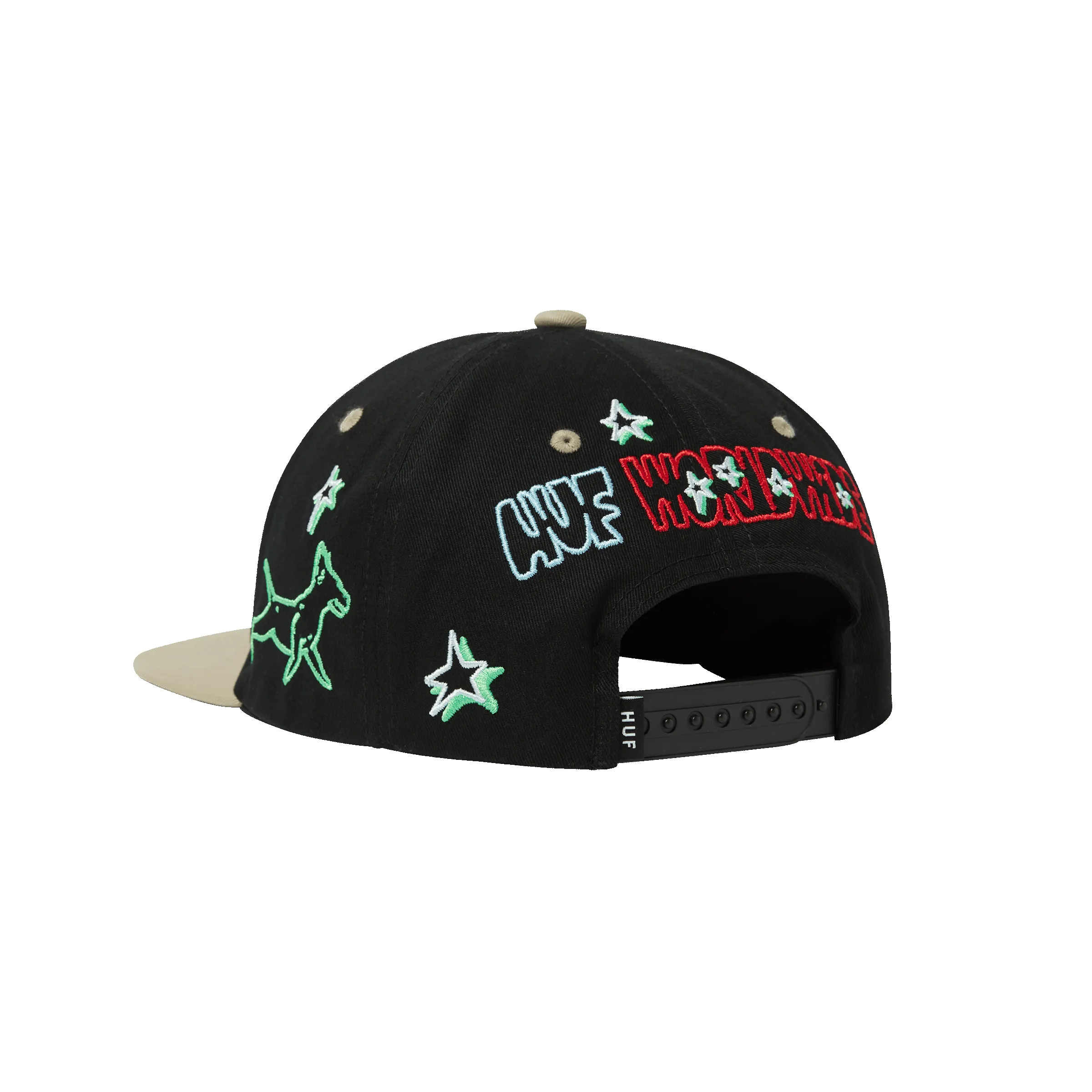 Fetch 6 Panel Snapback Hat sold by HUF product image thumbnail 4