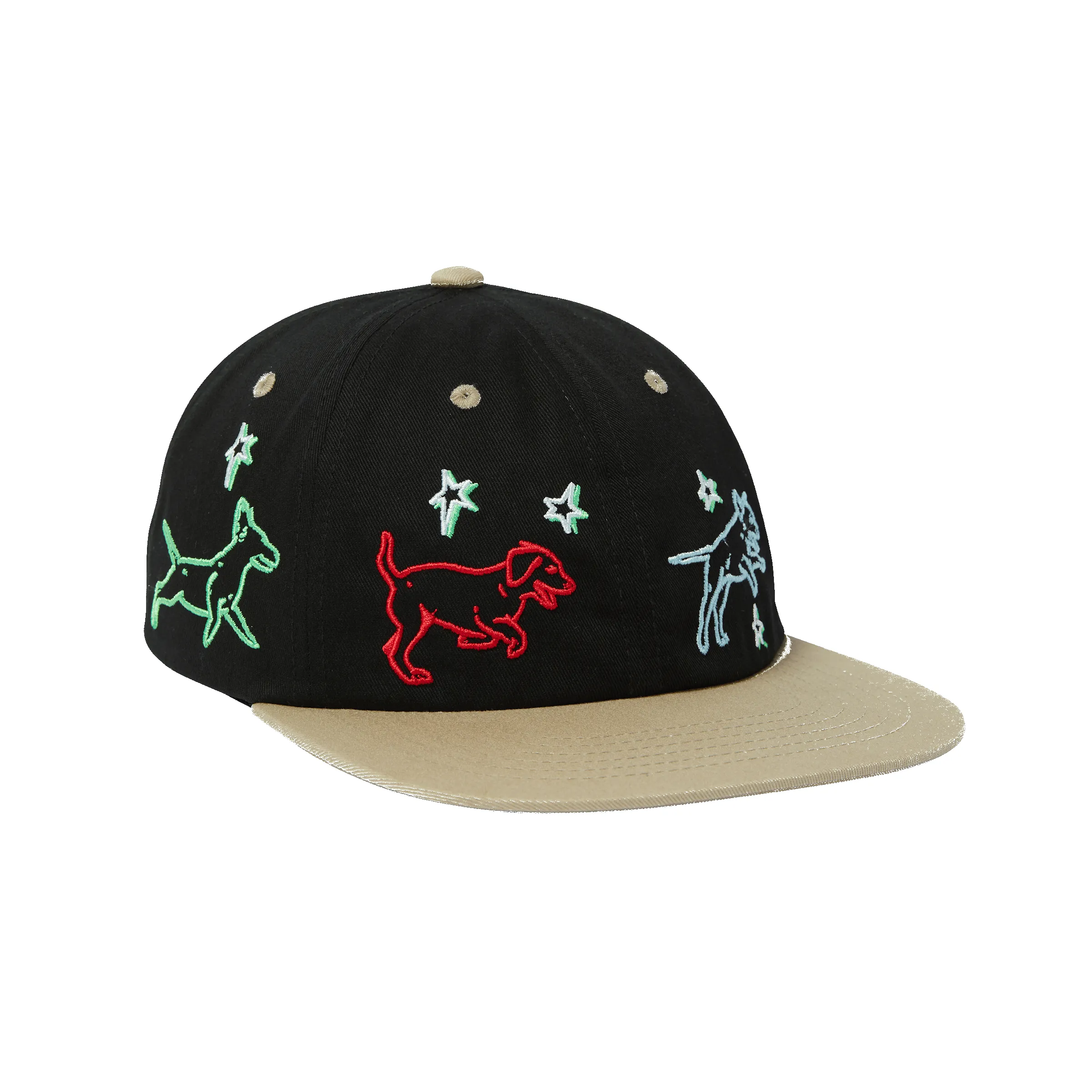 Fetch 6 Panel Snapback Hat sold by HUF