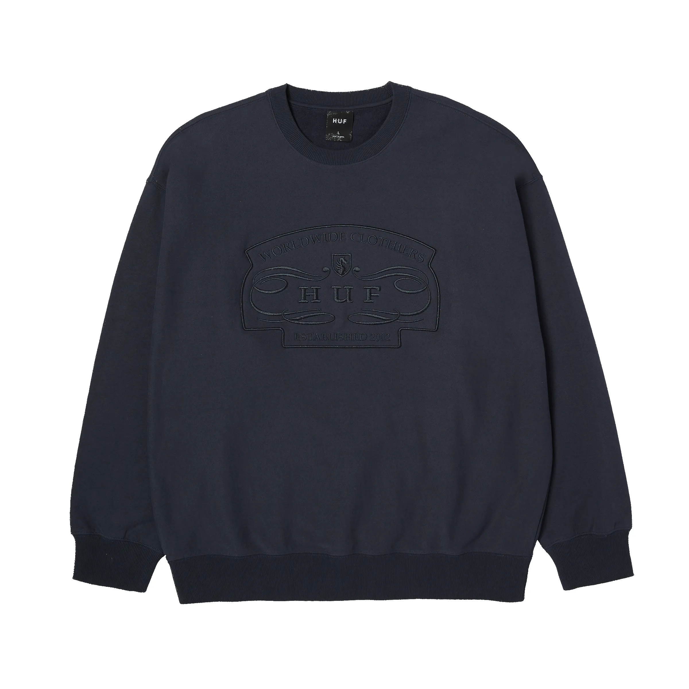 Worldwide Clothiers Crewneck Sweatshirt sold by HUF product image thumbnail 5