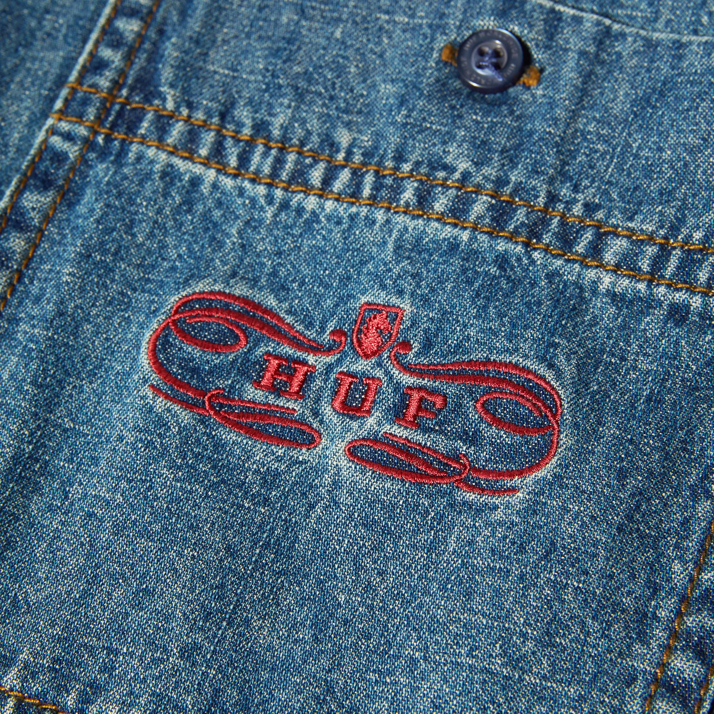 Worldwide Clothiers Denim Shirt sold by HUF product image thumbnail 4