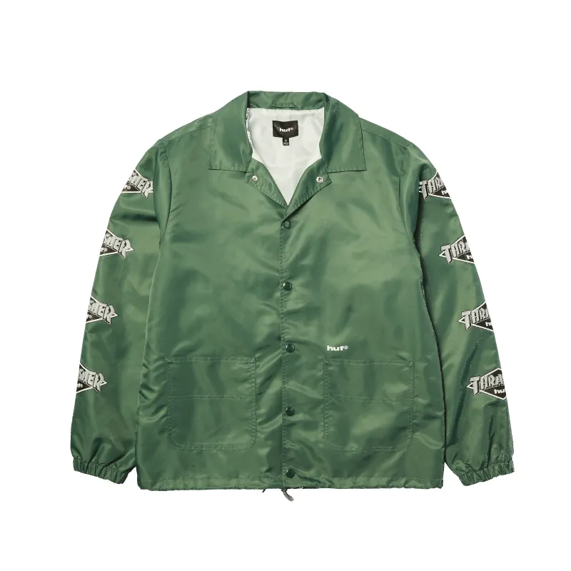 HUF x Thrasher Logo Jacket sold by HUF